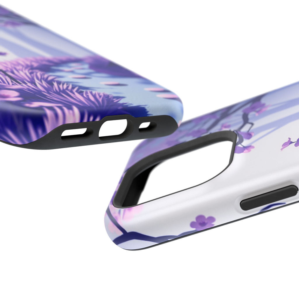 iPhone Blossom Trail Paper Cut Art Bold Modern Everyday Snap Case · iPhone Case