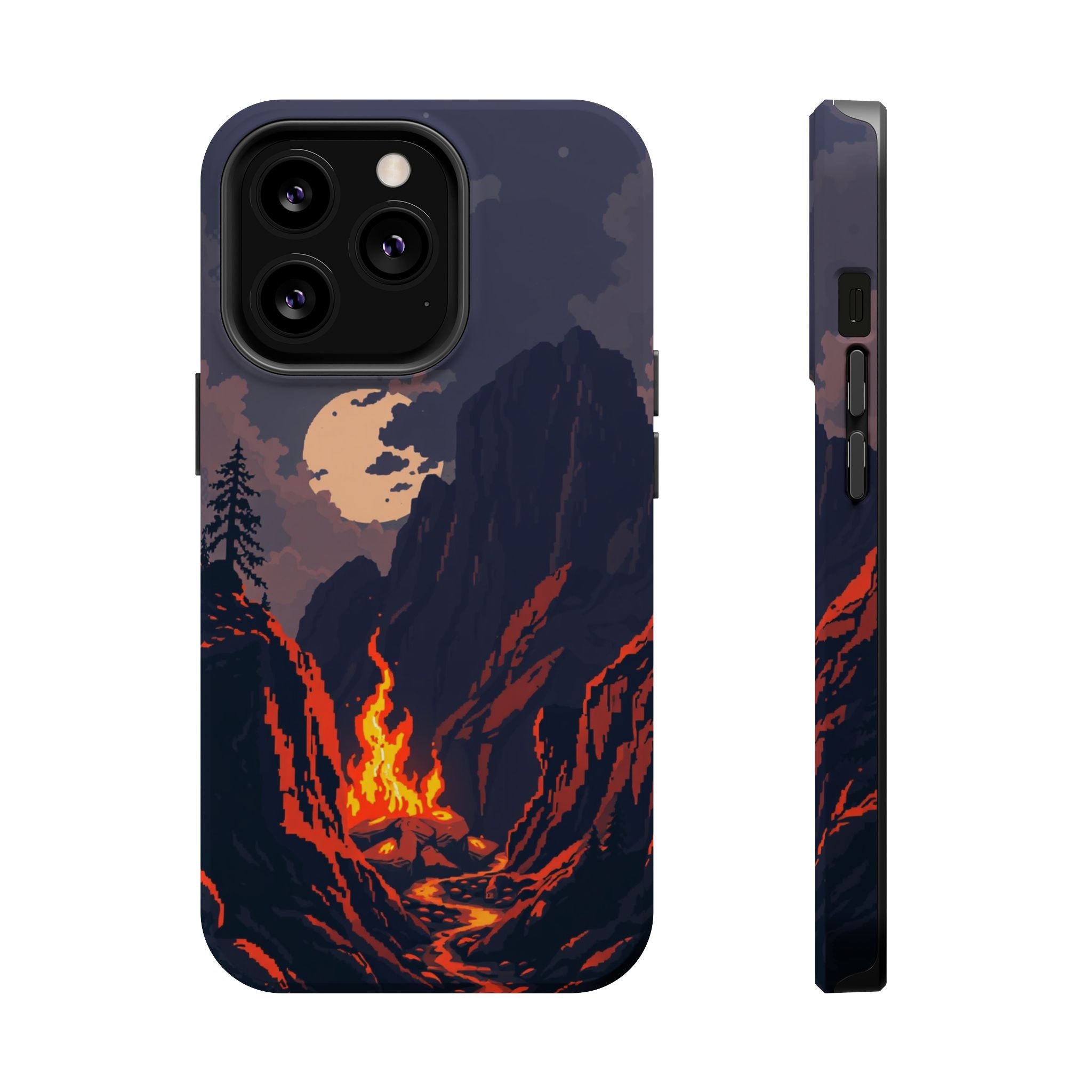 iPhone Wildfire Glow Mystic Art 13 Bold Modern Everyday Snap Case · iPhone Case