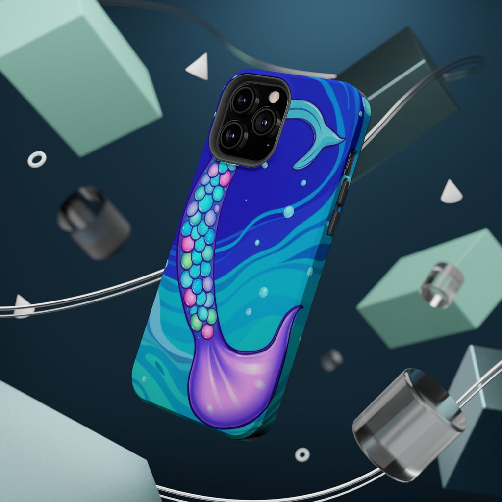 iPhone Mermaid Tail Swirl Kids Fun iPhone Phone Case Gift Artistic · iPhone Case