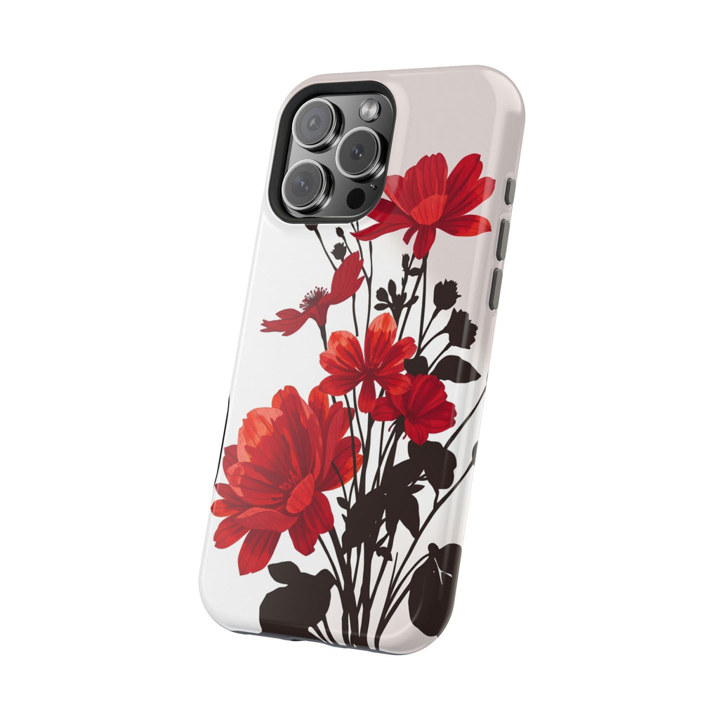 iPhone Floral Silhouette Cinematic Art Slim Snap Case · iPhone Case