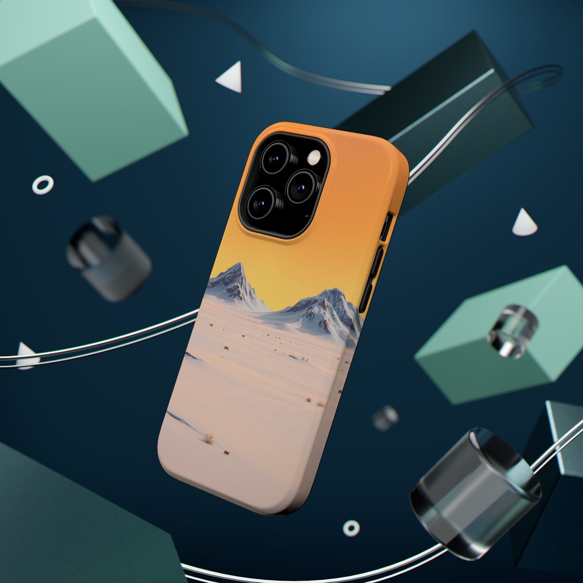 iPhone Mustard And Rust Arctic Tundra Slim Everyday iPhone 20 Designer · iPhone