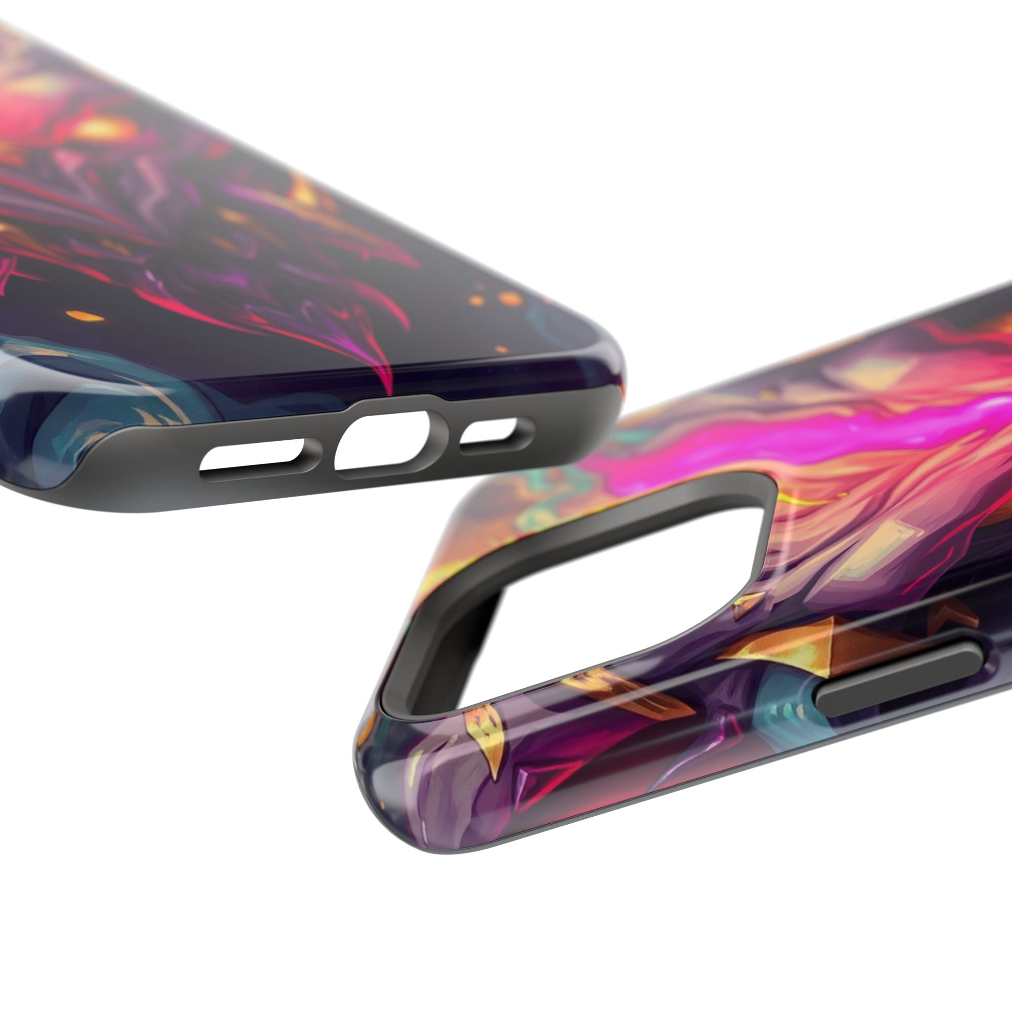 iPhone Chaos Goblin Energy Gold Foil Luxury Slim Everyday Designer Case · iPhone