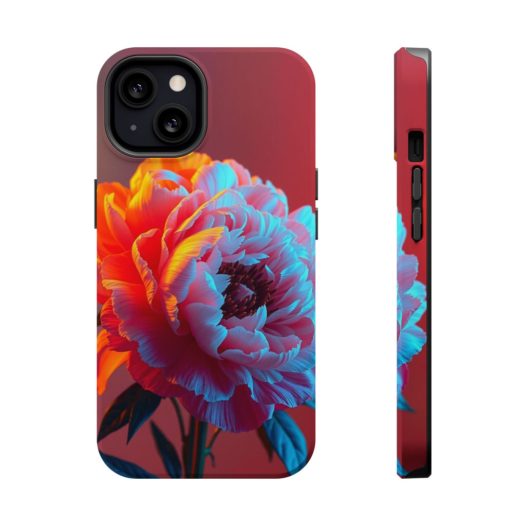 iPhone Peony Bouquet Bold Art Slim Everyday Designer Case · iPhone Case
