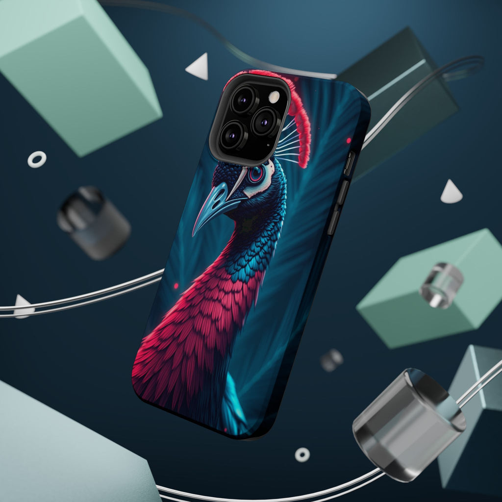 iPhone Nouveau Peacock Electric Art Slim Everyday Designer Case · iPhone Case
