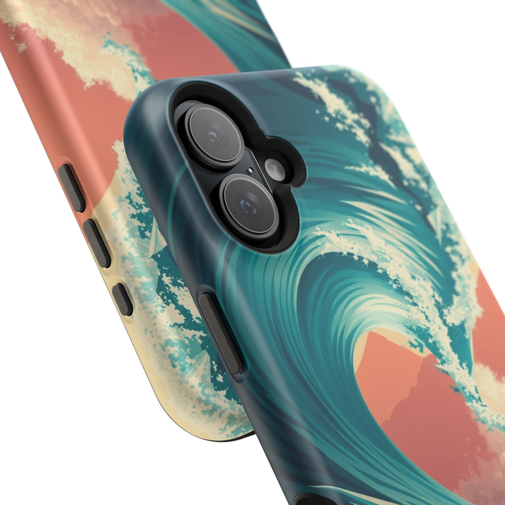 iPhone Ocean Wave Crash Cinematic Art Slim Everyday Designer Case · iPhone Case