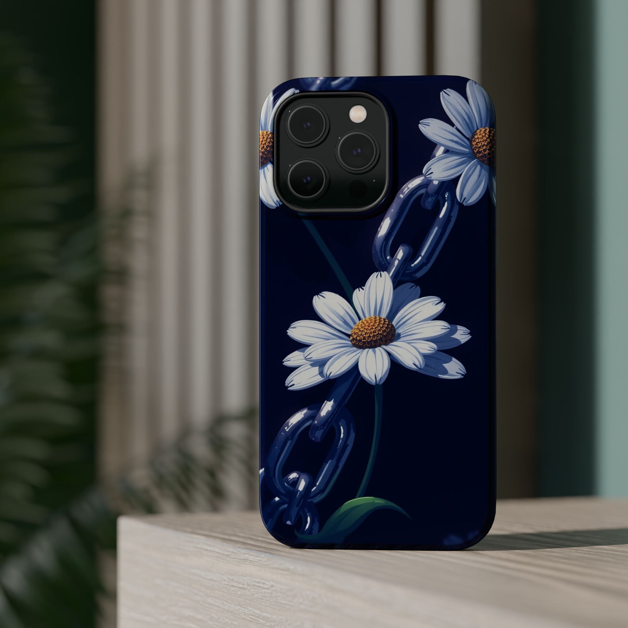 iPhone Daisy Chain Enchanted Art Bold Modern Everyday Snap Case · iPhone Case