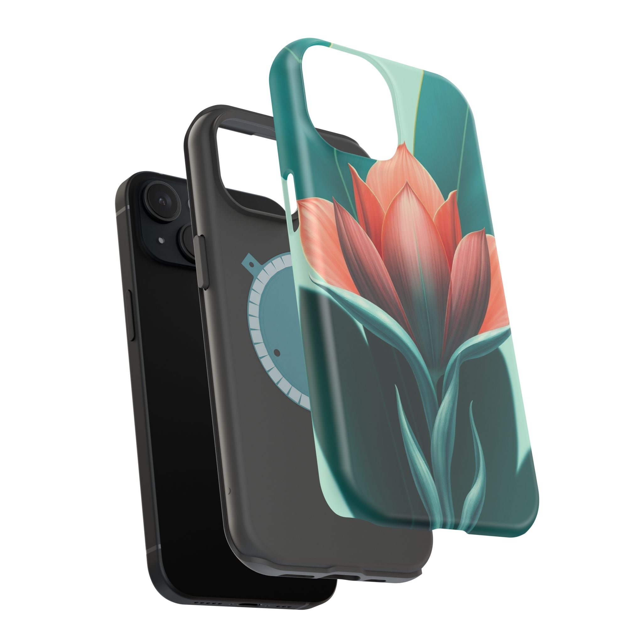 iPhone Dreamy Botanical Illustration Design Soft iPhone 14 Finish · iPhone Case