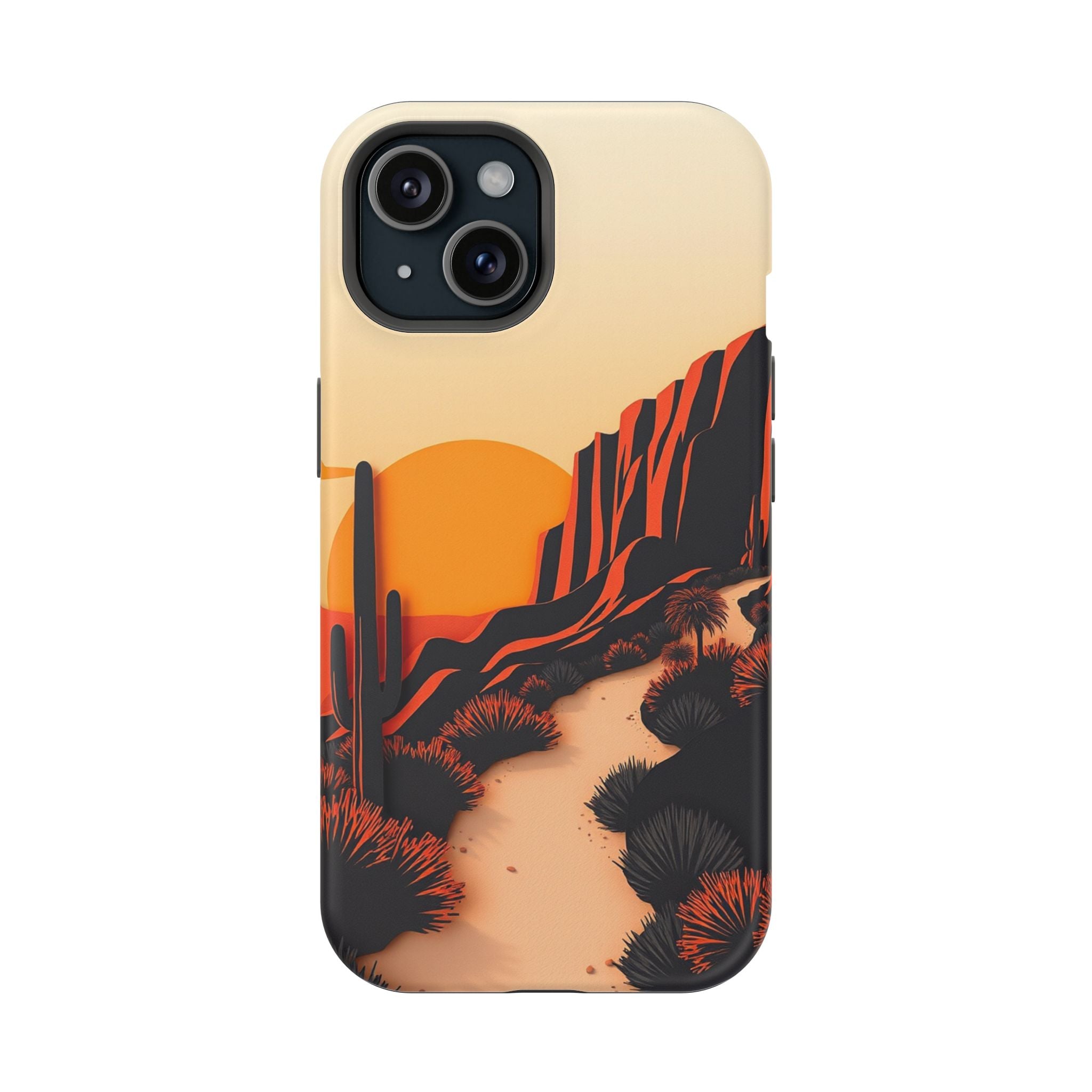 iPhone Serene Mesa Sunset Design 12 Slim Everyday Designer Case · iPhone Case
