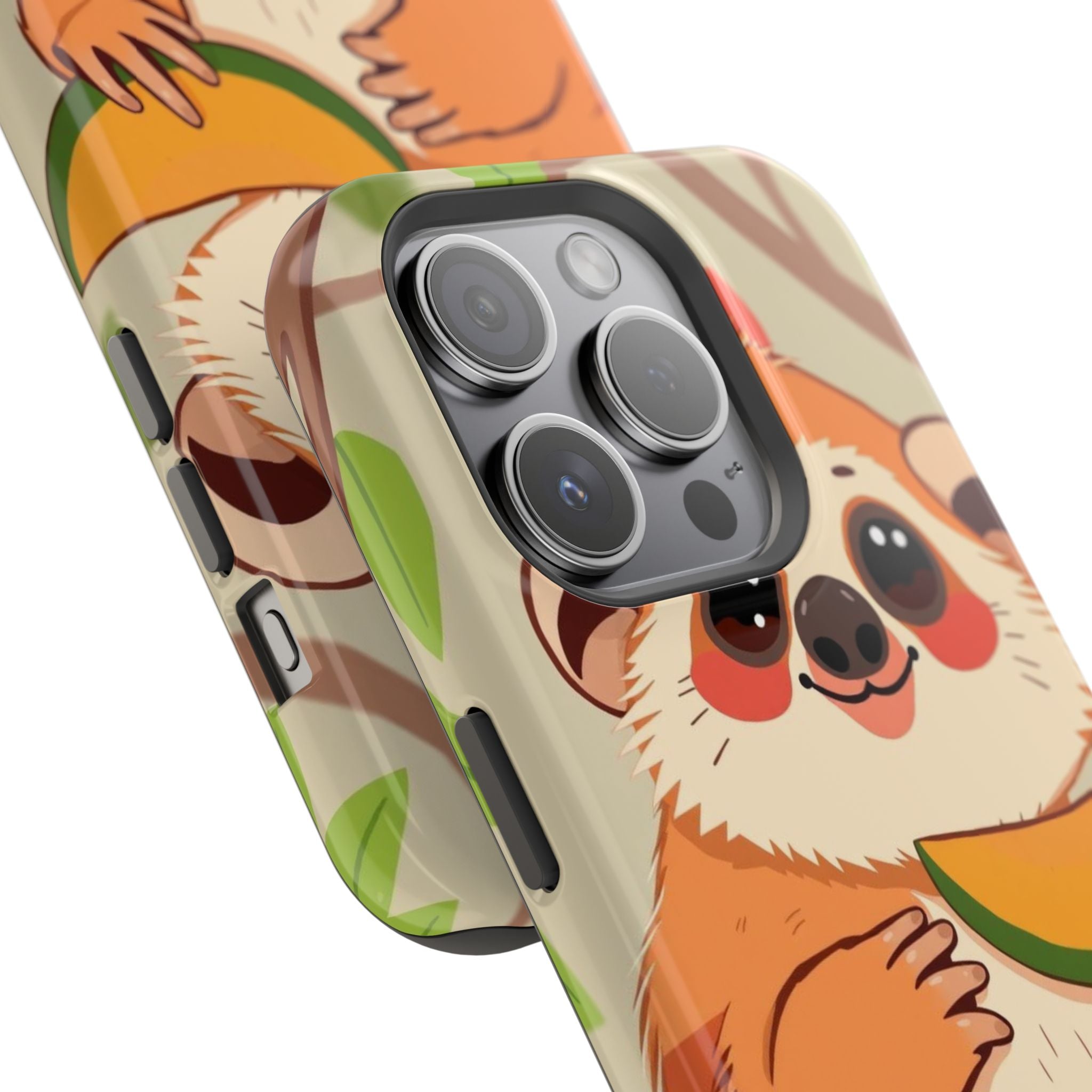 iPhone Slow Loris with Fruit Kids Fun iPhone Phone Case Gift Slim · iPhone Case