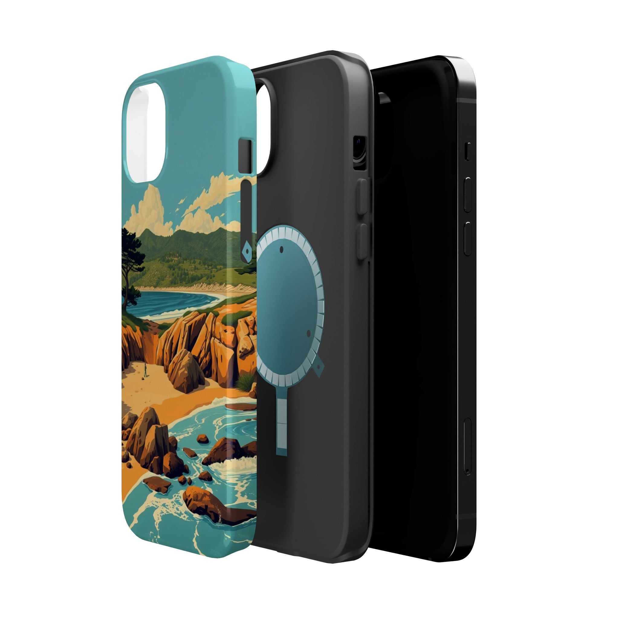 iPhone Pebble Beach Vintage Retro Poster Slim Everyday iPhone Designer · iPhone