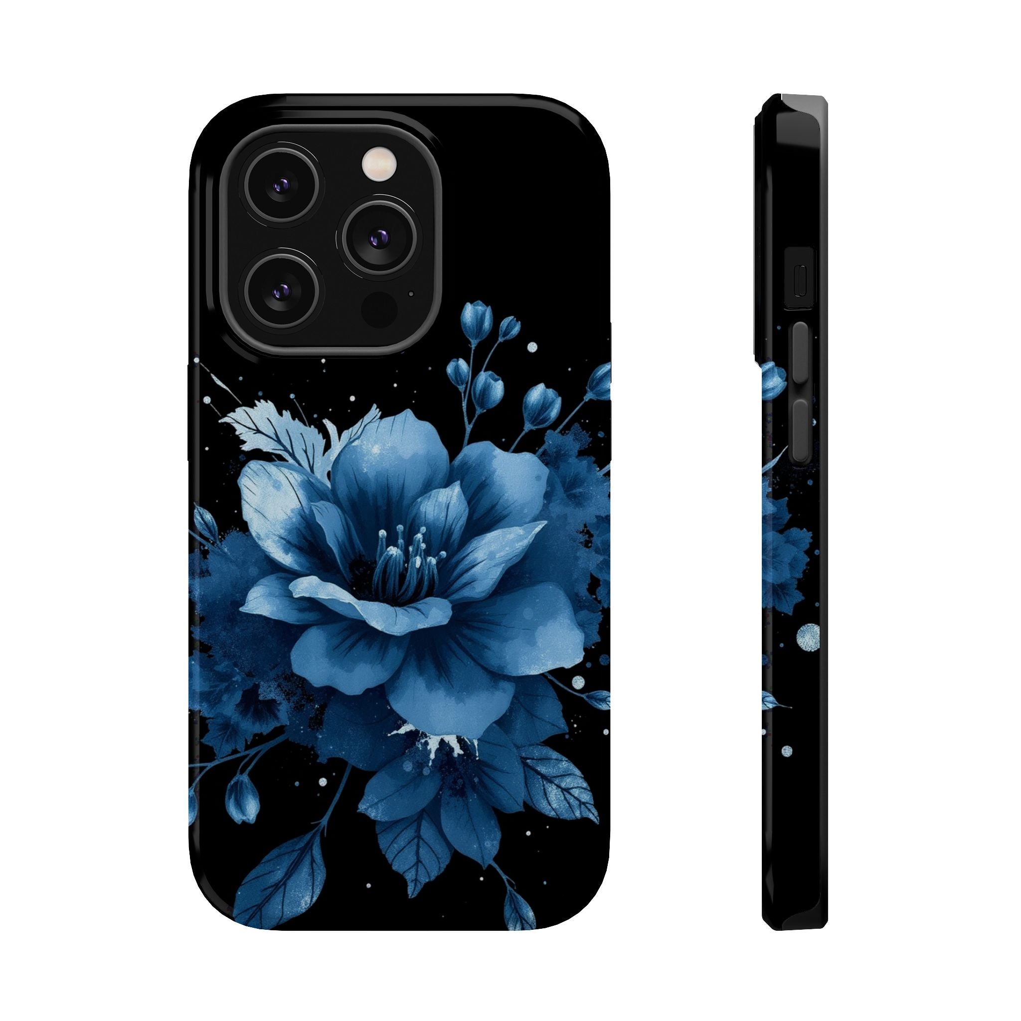 iPhone Serene Floral Watercolor Splash Design Slim Everyday Designer · iPhone Ca