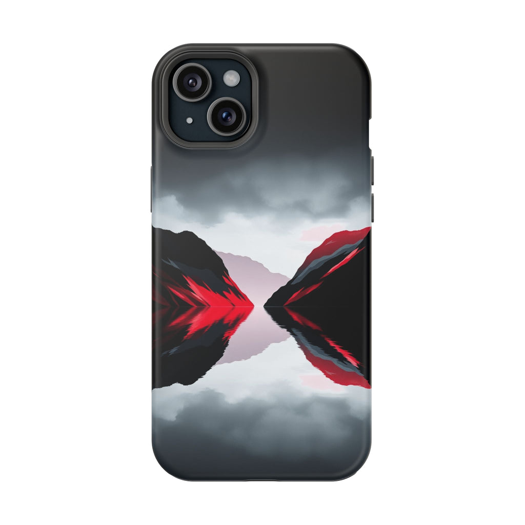 iPhone Vibrant Fjord Reflection Design Slim Everyday Designer Case · iPhone Case