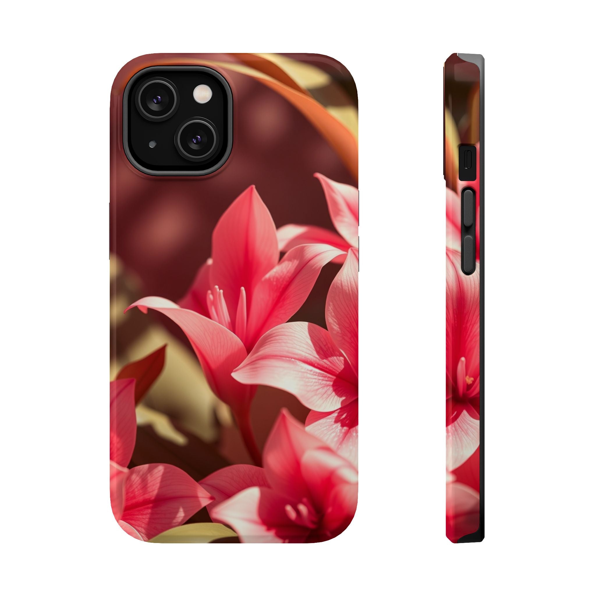 iPhone Radiant Jungle Floral Design Slim Everyday Designer Case · iPhone Case
