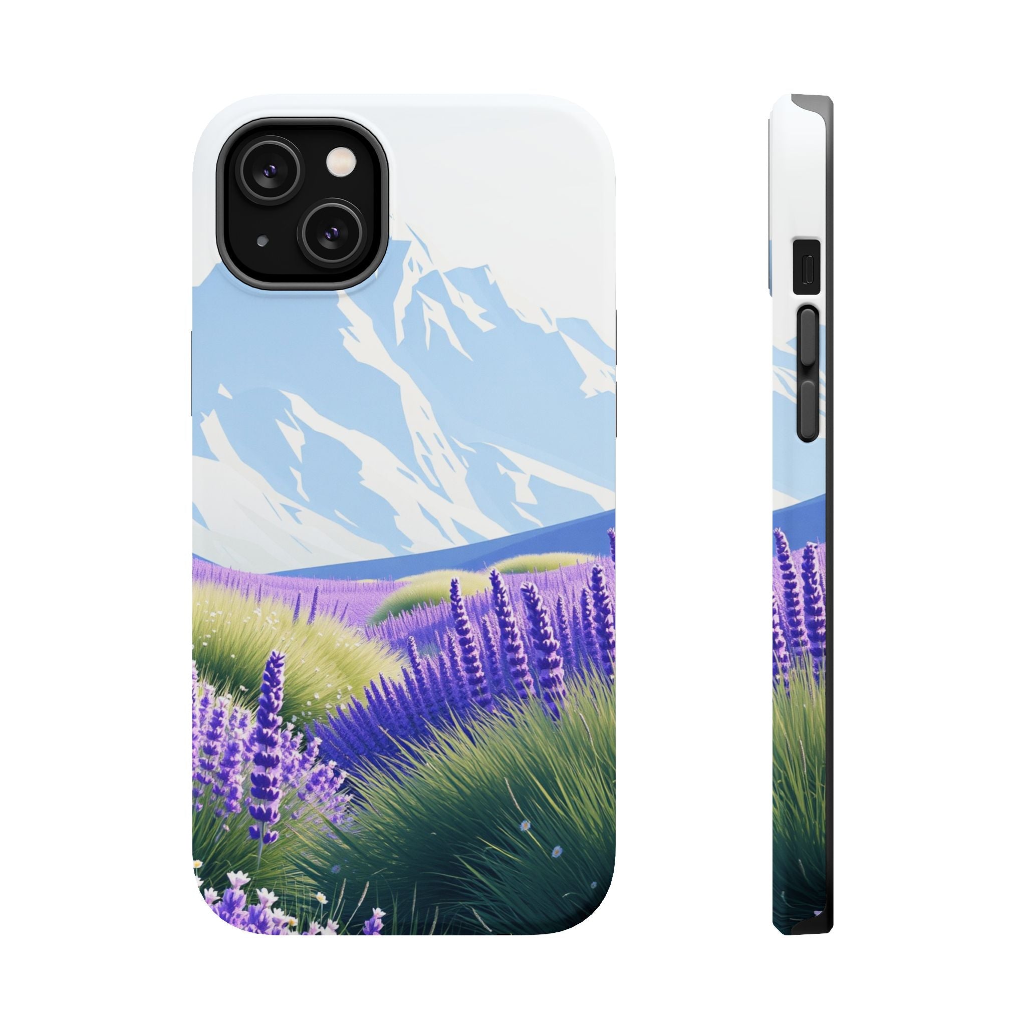 iPhone Alpine Meadow Electric Art 10 Slim Everyday Designer Case · iPhone Case