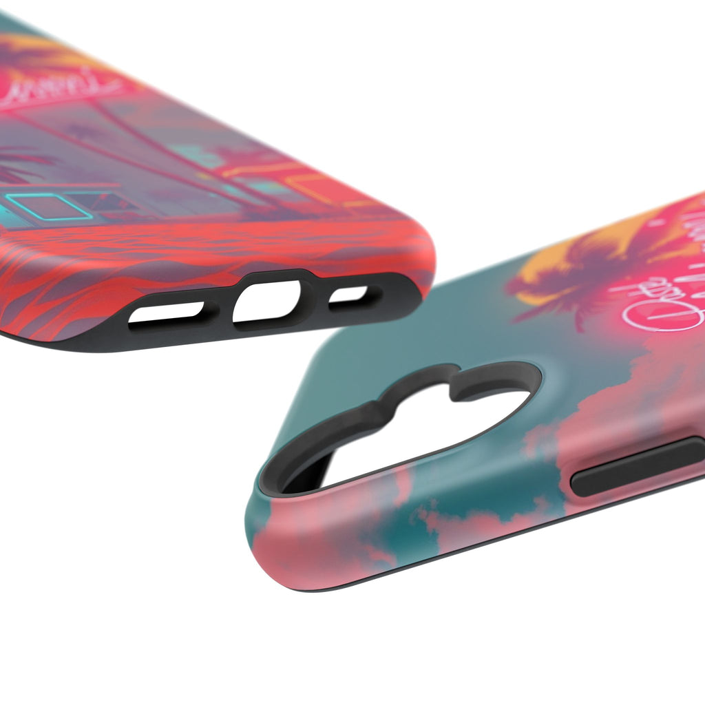 iPhone 1980s Pastel Miami Enchanted Art Slim Everyday Designer Case · iPhone Cas