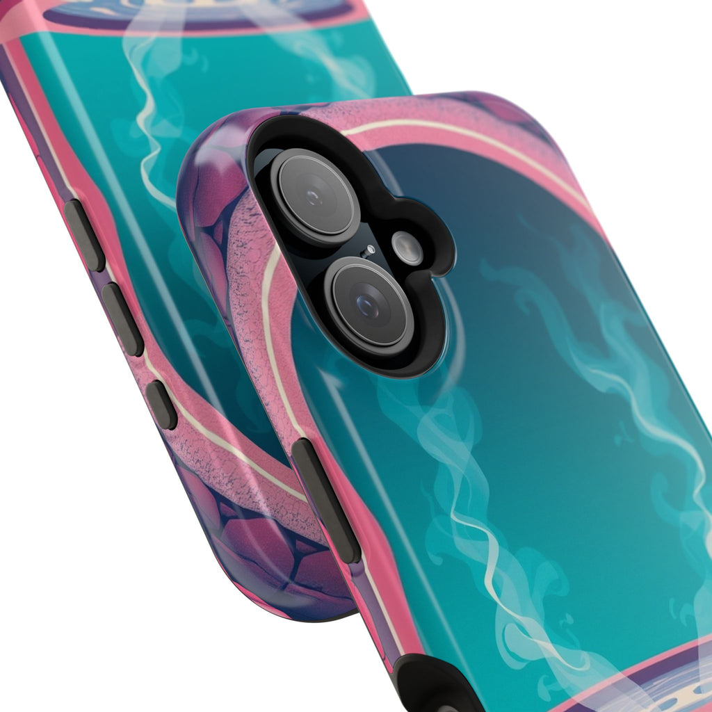 iPhone Hot Spring Steam Risograph Print Slim Everyday iPhone Designer · iPhone C