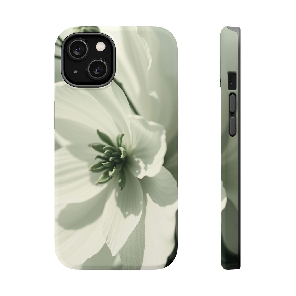 iPhone Floral Ink Wash 3D Digital Bold Modern Everyday Snap Case · iPhone Case