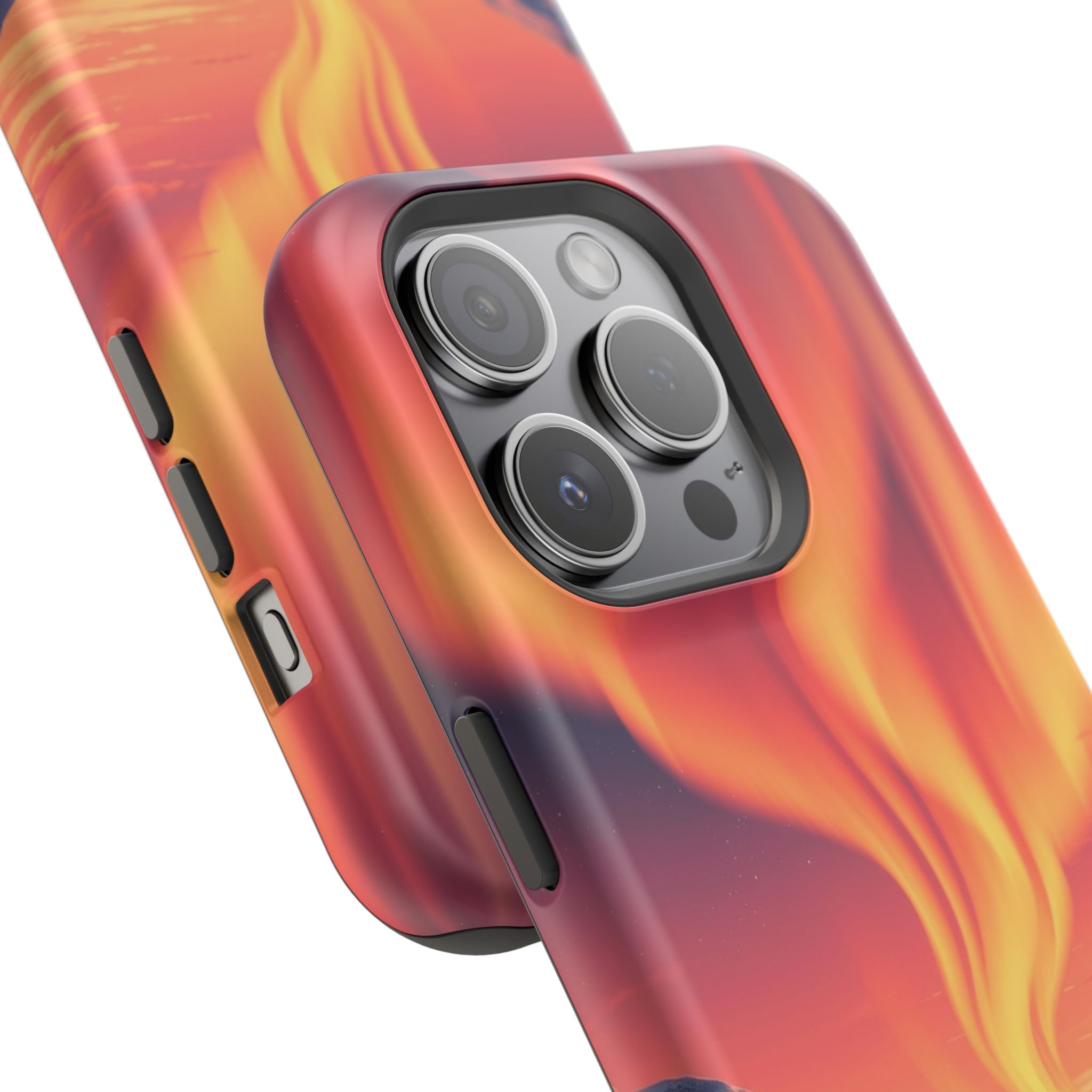iPhone Sunset Amber And Peach Northern Lights Slim iPhone Everyday · iPhone Case