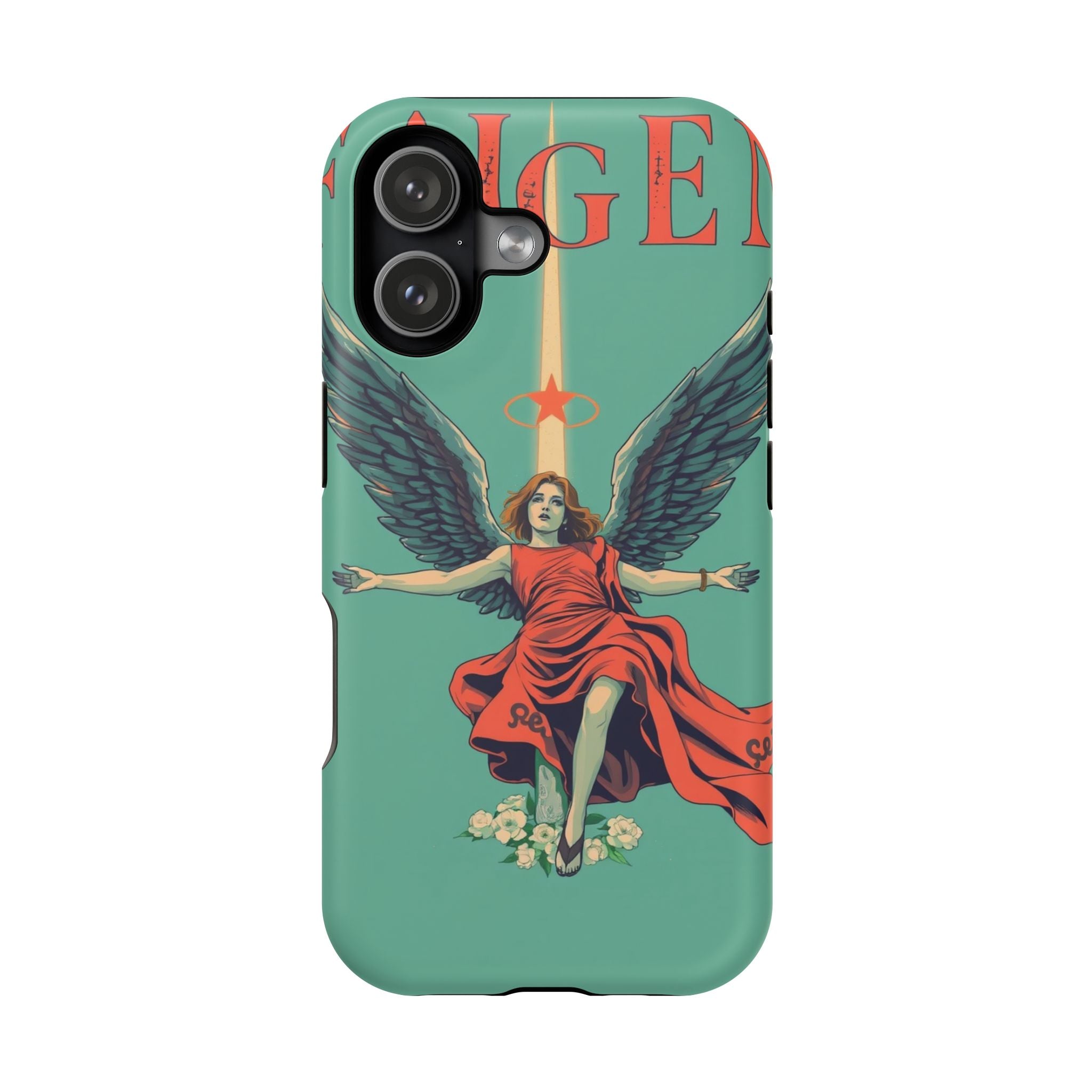 iPhone Radiant Fallen Angel Design Bold Modern Everyday Snap Case · iPhone Case