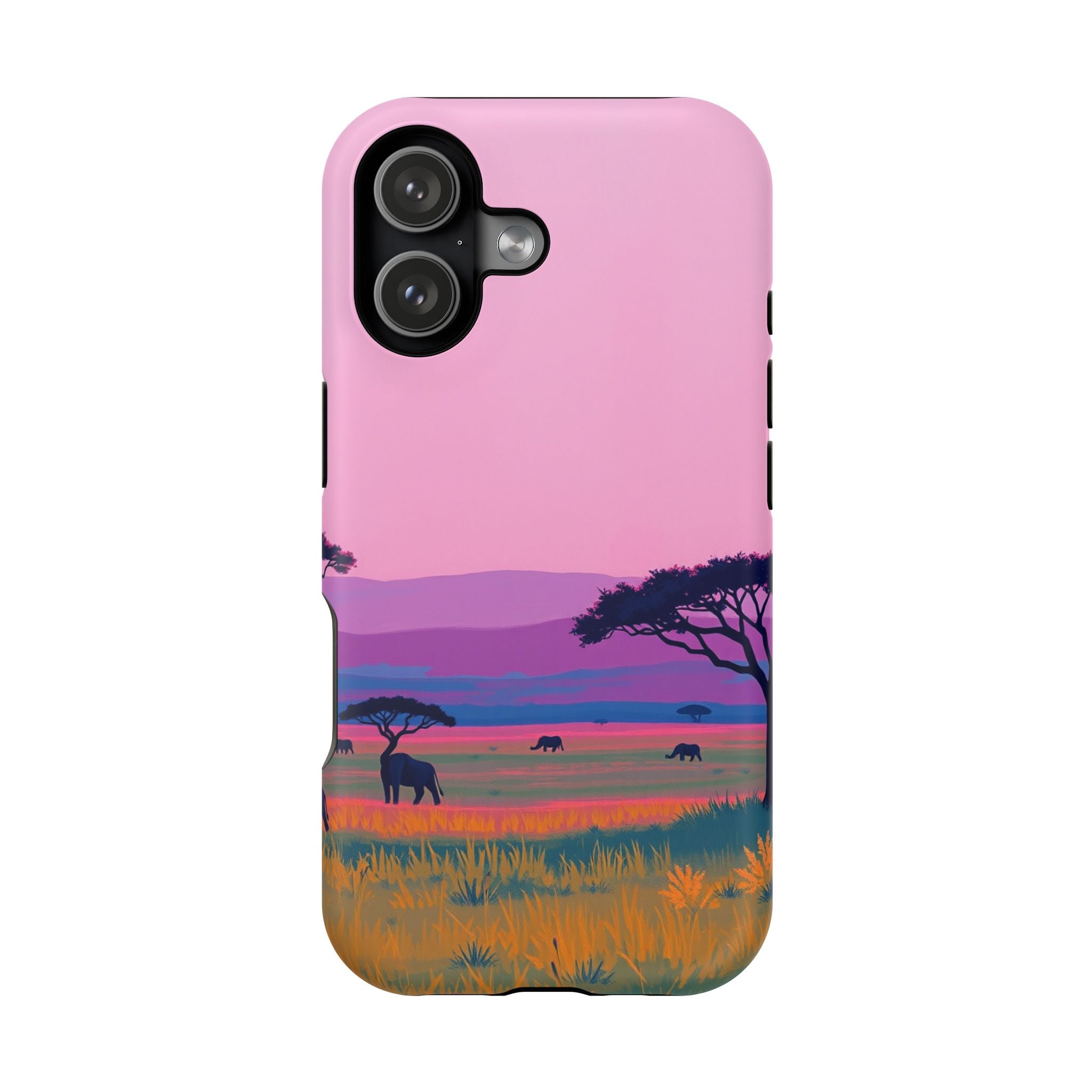 iPhone Savanna Horizon Electric Art Slim Everyday Designer Case · iPhone Case