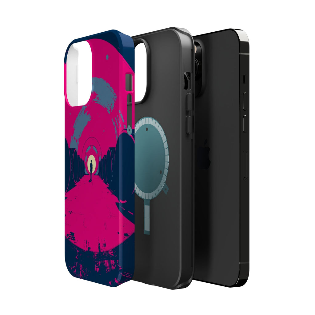 iPhone 1960s Mod Circles Bold Art Bold Modern Everyday Snap Case · iPhone Case
