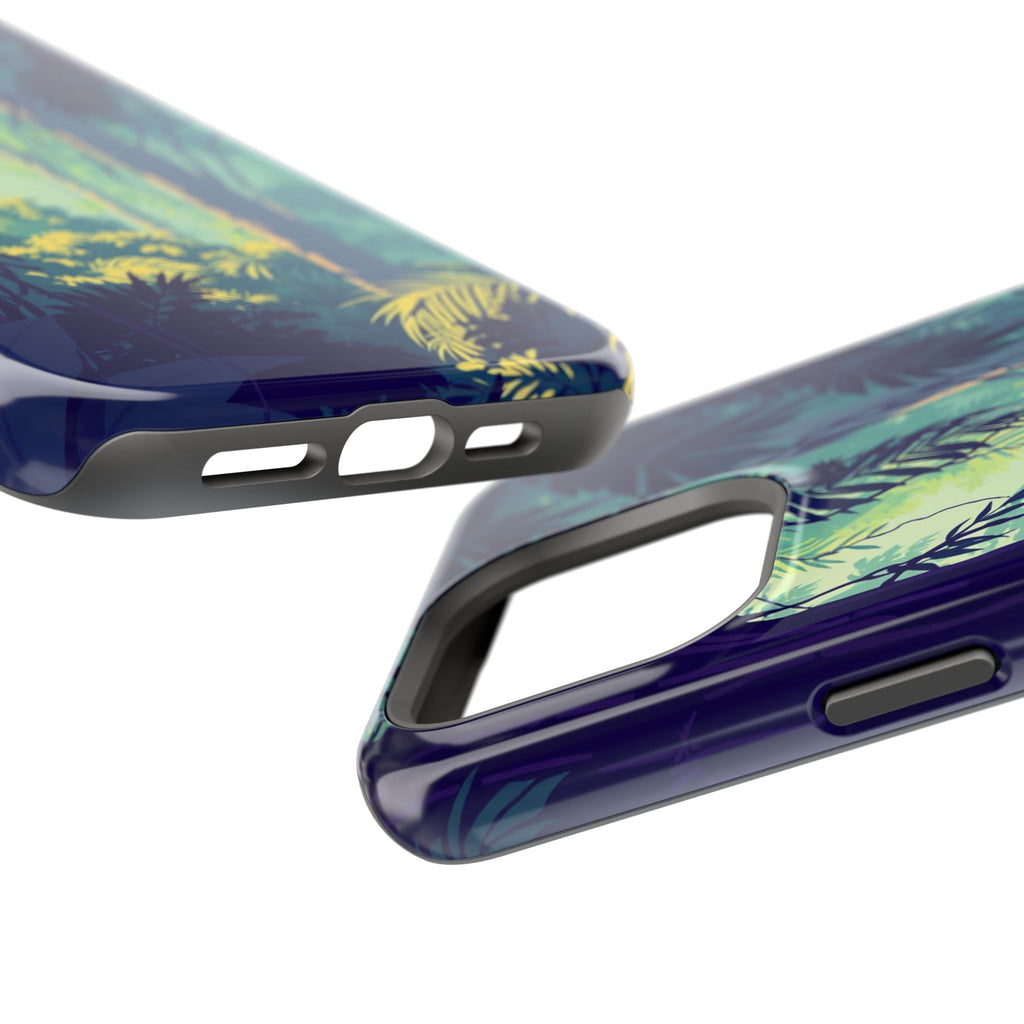 iPhone Mint And Blush Rainforest Canopy Slim Everyday iPhone Designer · iPhone C