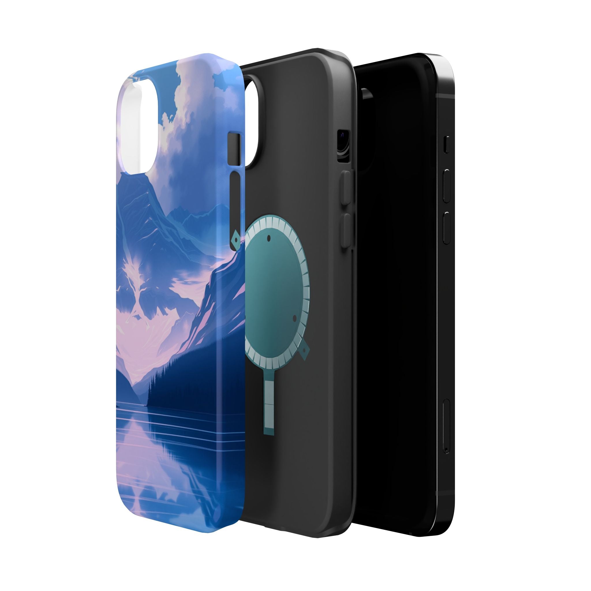 iPhone Glacier Lake Dreamy Ethereal Slim Everyday Designer Case · iPhone Case
