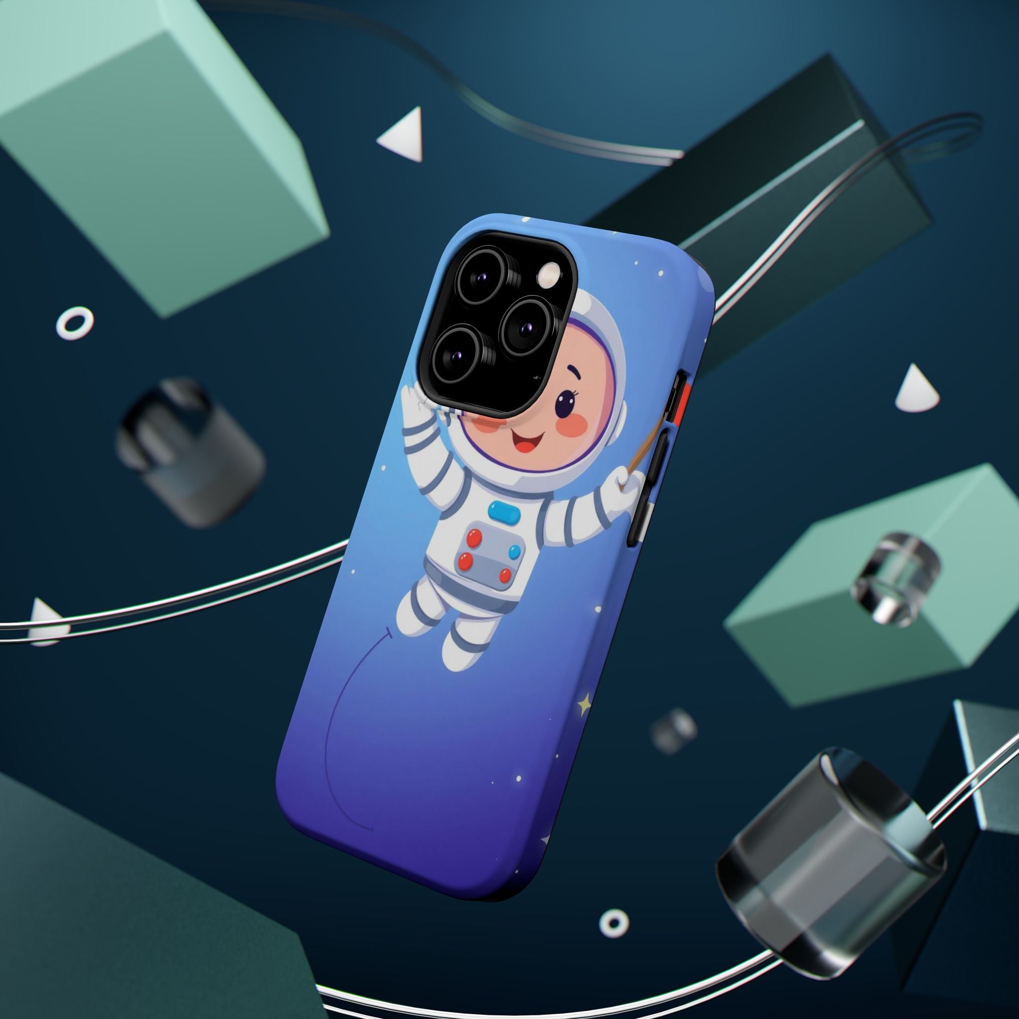 iPhone Cute Astronaut Floating Kids Fun iPhone Phone Case Gift Slim · iPhone Cas