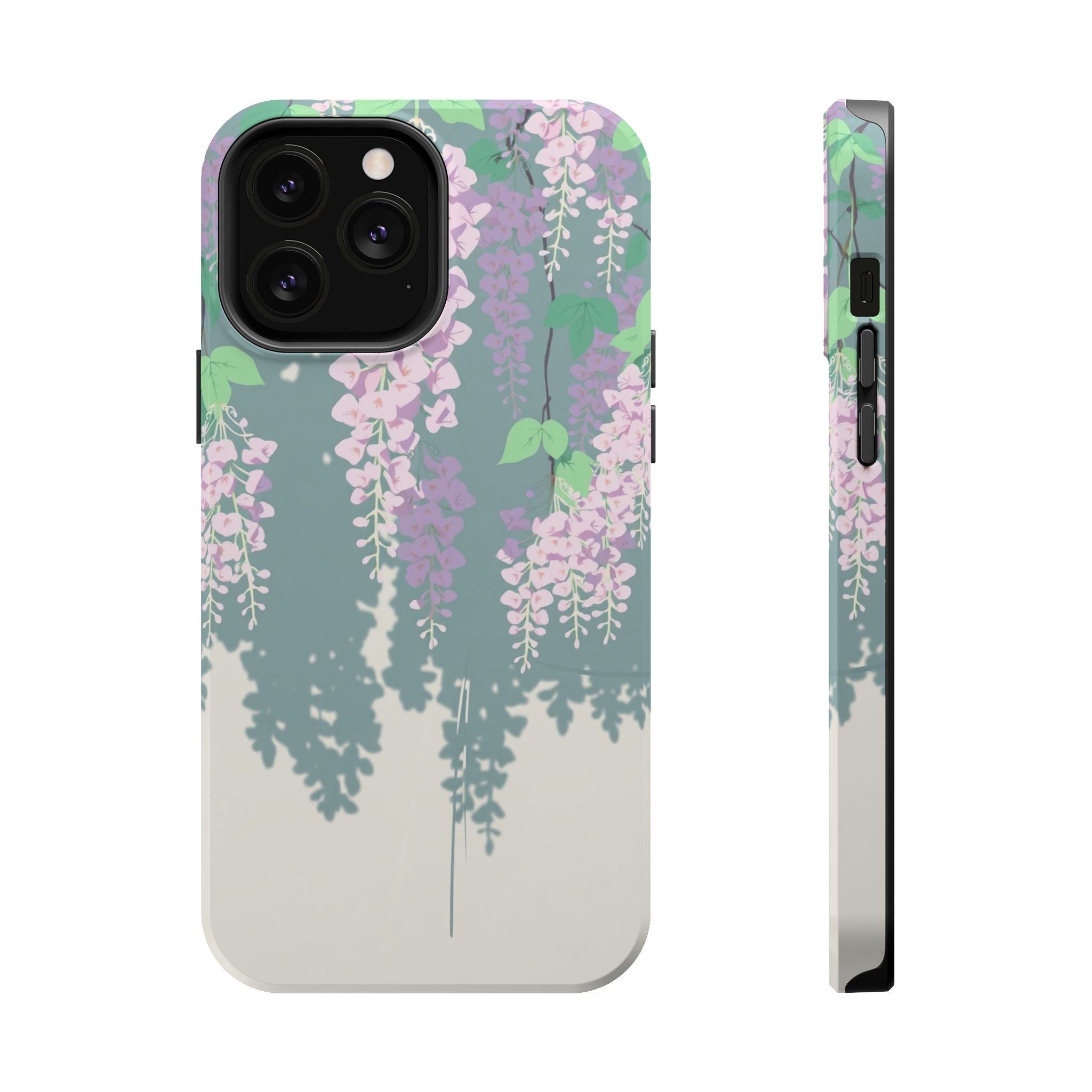 iPhone Dreamy Wisteria Cascade Design Slim Everyday Designer Case · iPhone Case