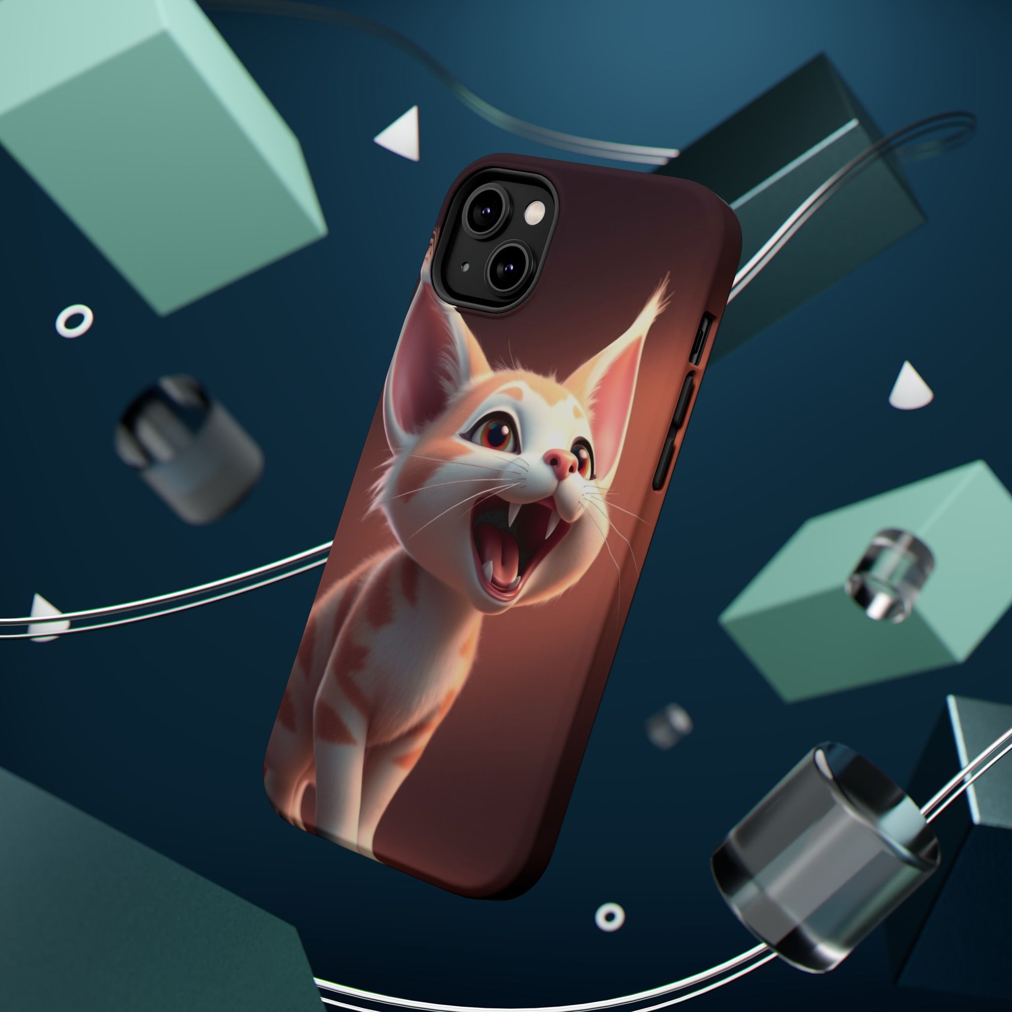iPhone Feral But Friendly Mystic Art Slim Everyday Designer Case · iPhone Case