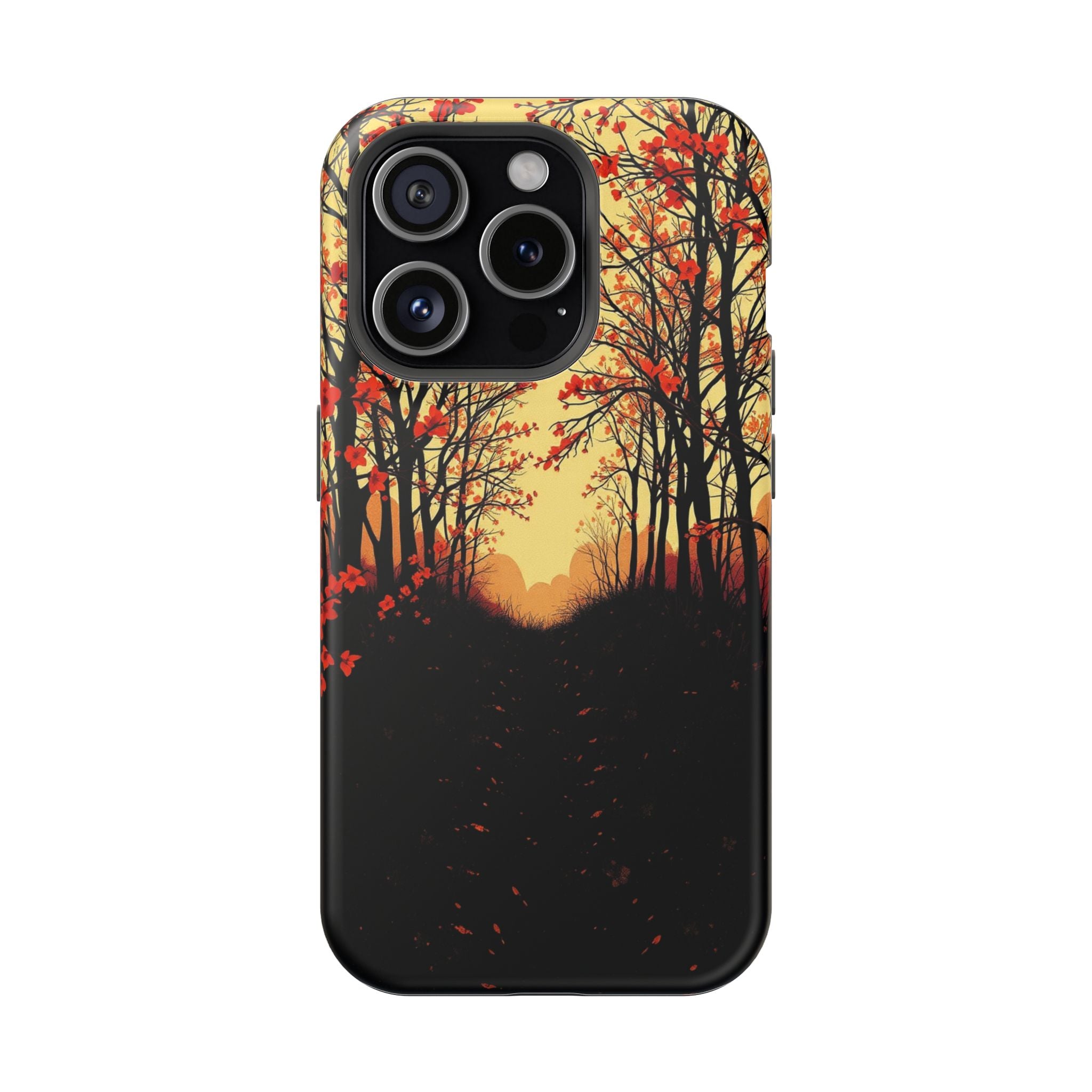 iPhone Dreamy Blossom Trail Design Bold Modern Everyday Snap Case · iPhone Case