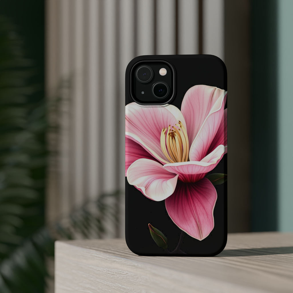 iPhone Magnolia Dream Dark Gothic Ink Slim Everyday Designer Case · iPhone Case