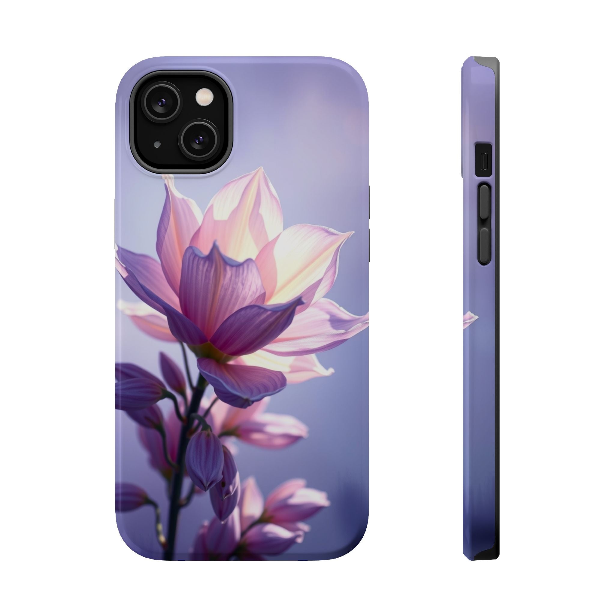 iPhone Floral Ombre Electric Art Bold Modern Everyday Snap Case · iPhone Case