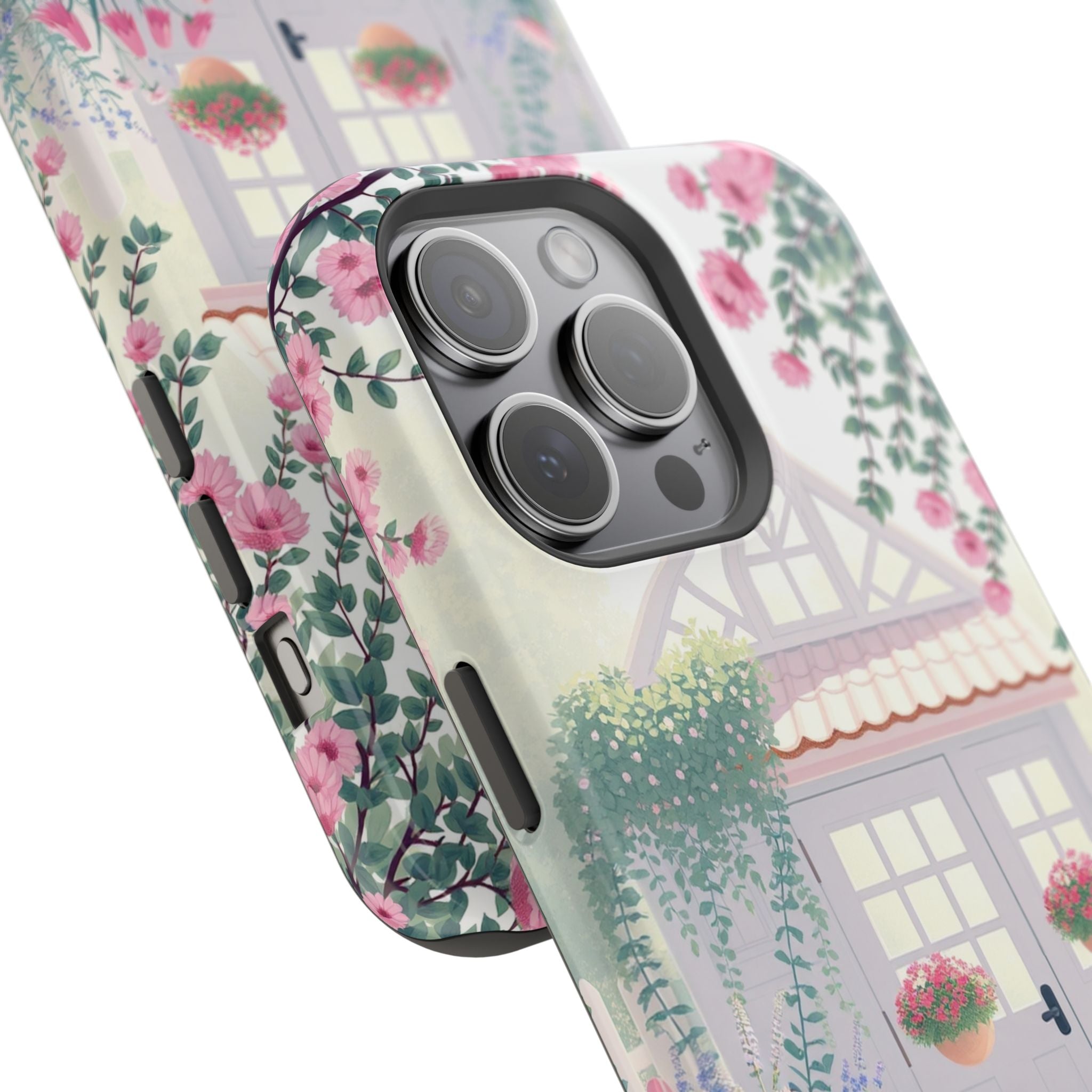 iPhone Cottage Garden Pastel Kawaii Slim Everyday Designer Case · iPhone Case