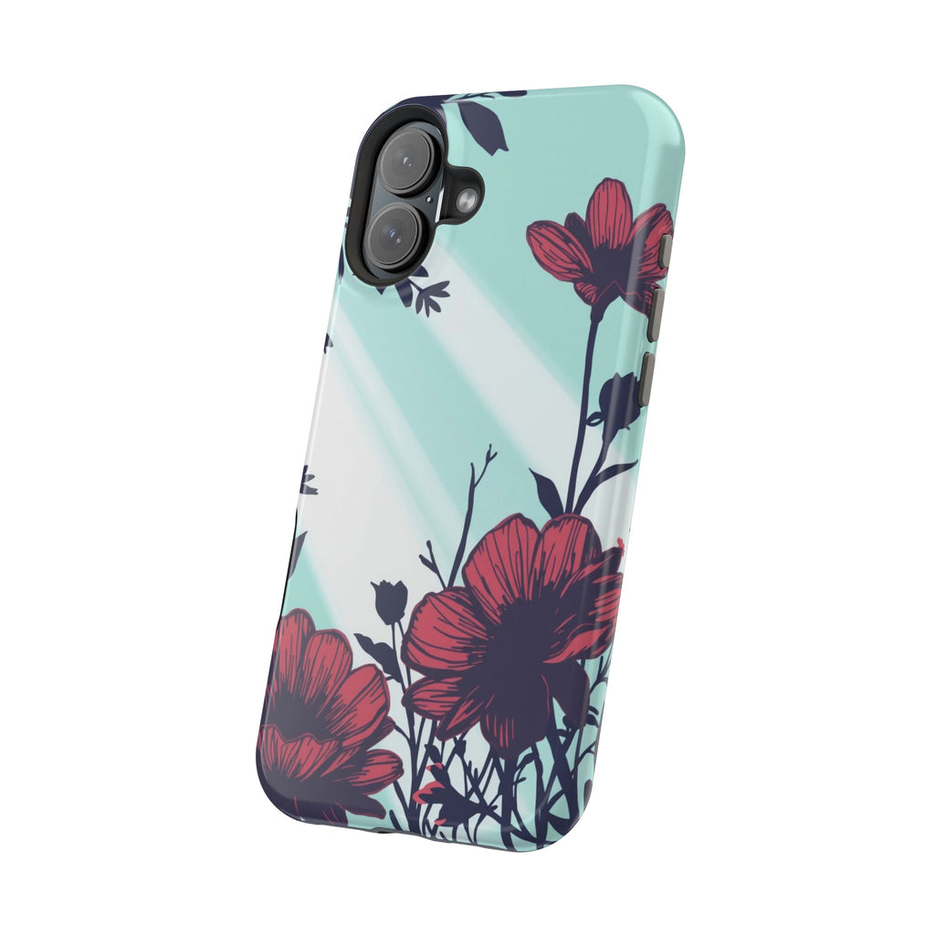 iPhone Floral Silhouette Cinematic Art Slim Everyday Designer Case · iPhone Case