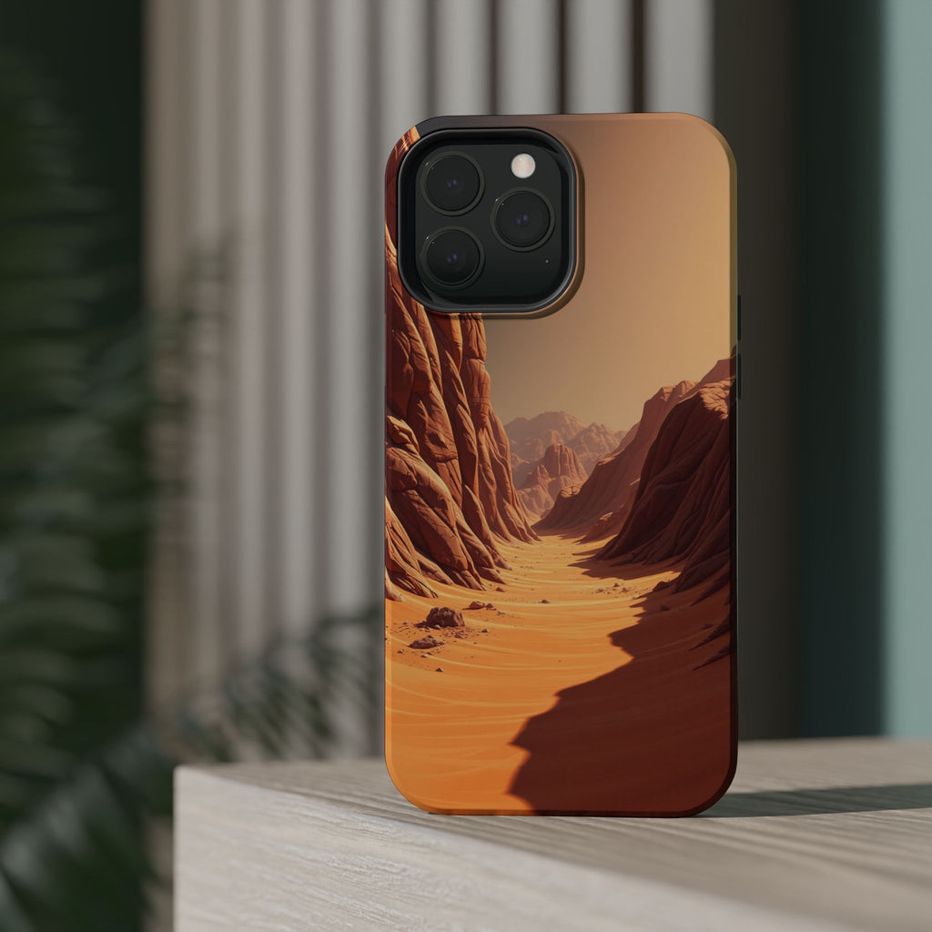 iPhone Burnt Orange And Sand Valley Floor Slim iPhone 20 Everyday · iPhone Case