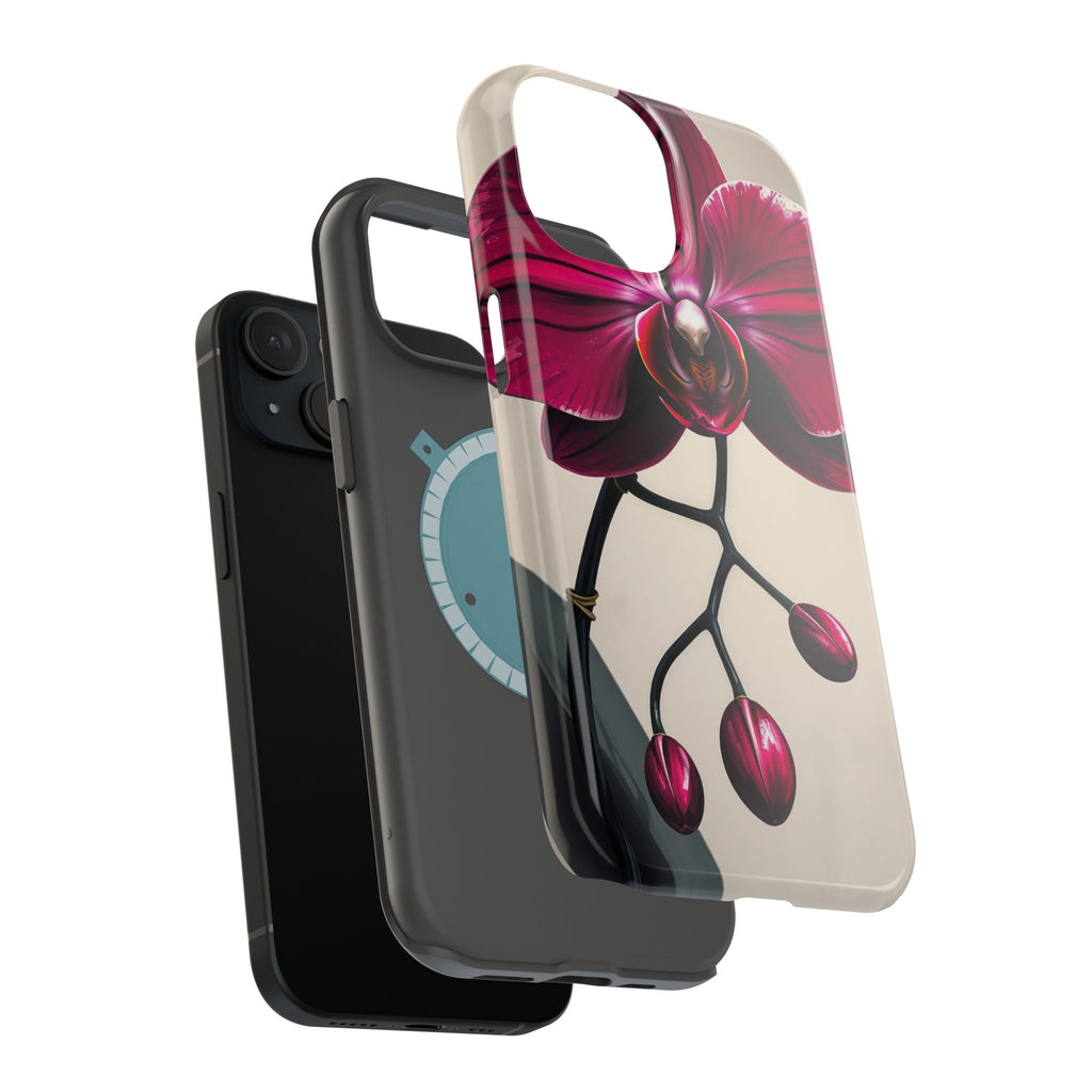 iPhone Orchid Study Enchanted Art Bold Modern Everyday Snap Case · iPhone Case