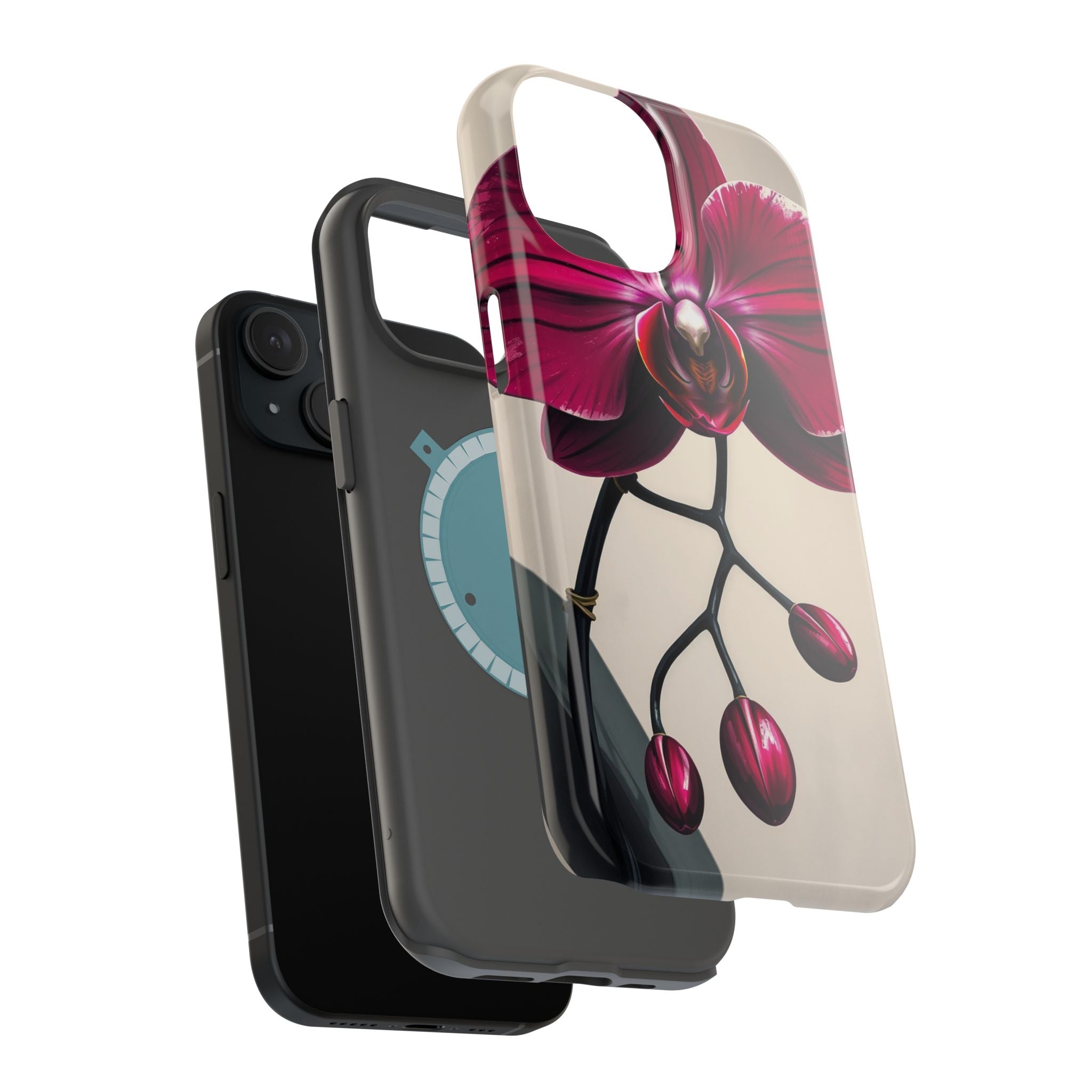 iPhone Orchid Study Enchanted Art Bold Modern Everyday Snap Case · iPhone Case