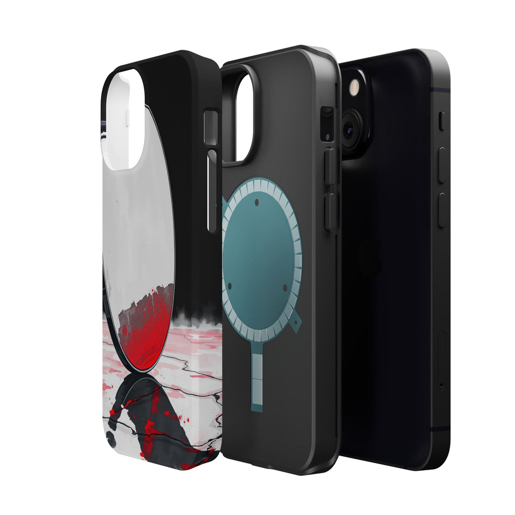 iPhone Earthy Salt Flat Mirror Design Slim Everyday Designer Case · iPhone Case