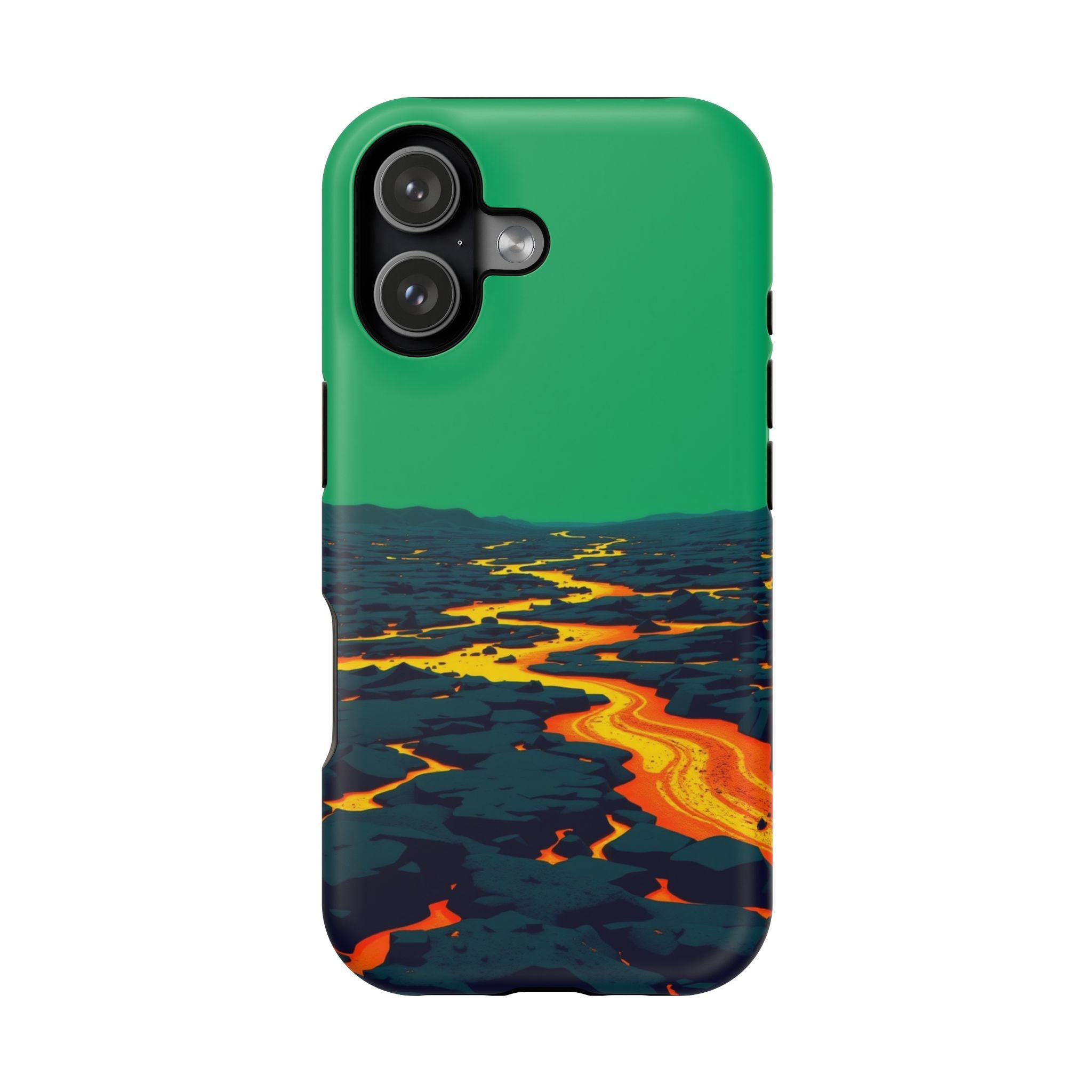 iPhone Lava Field Dreamy Design Slim Everyday Designer Case · iPhone Case