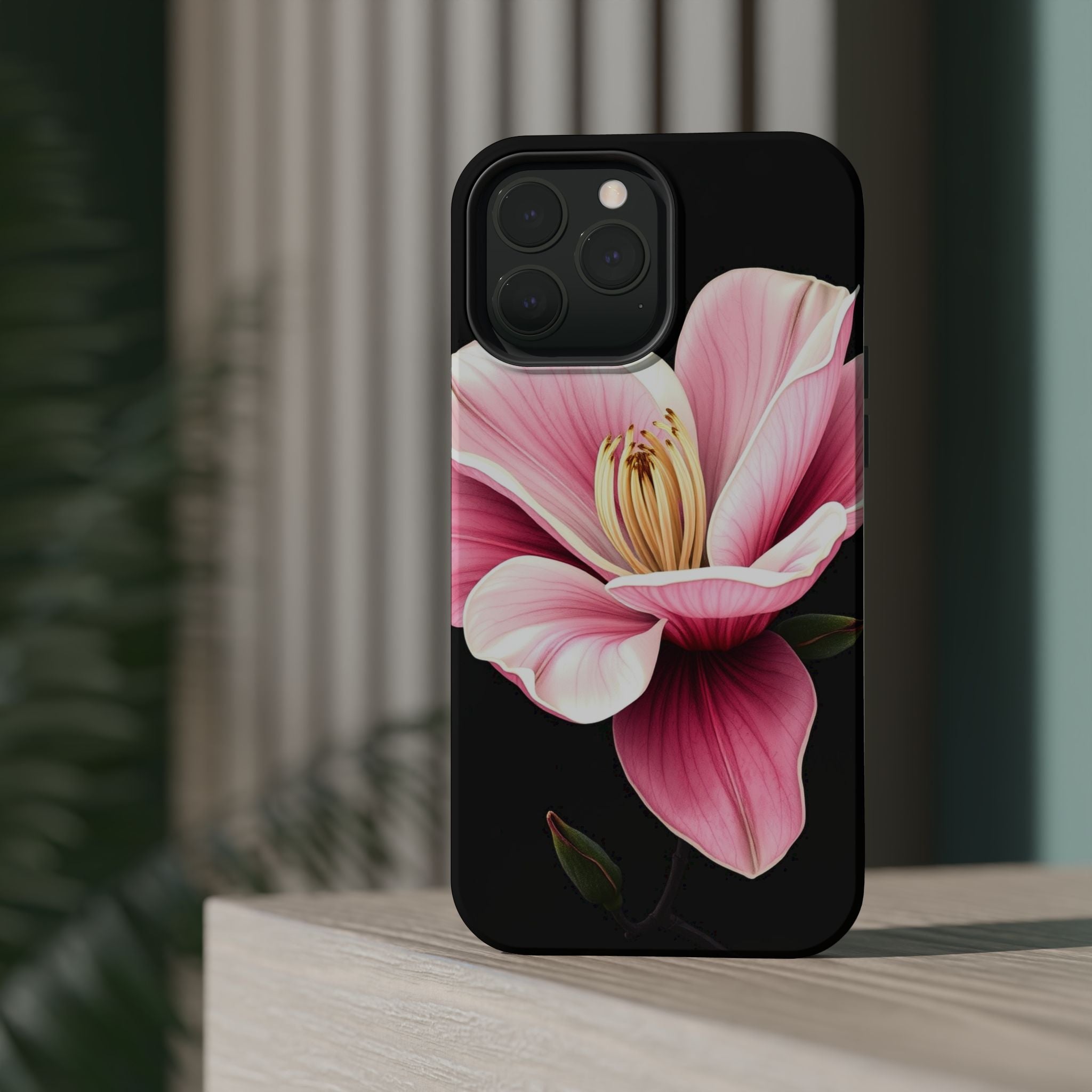 iPhone Magnolia Dream Dark Gothic Ink Slim Everyday Designer Case · iPhone Case