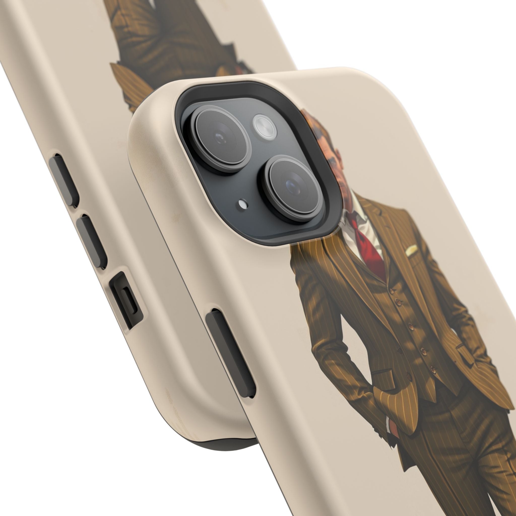 iPhone Pinstripe Suit Grunge Distressed Slim Everyday Designer Case · iPhone Cas