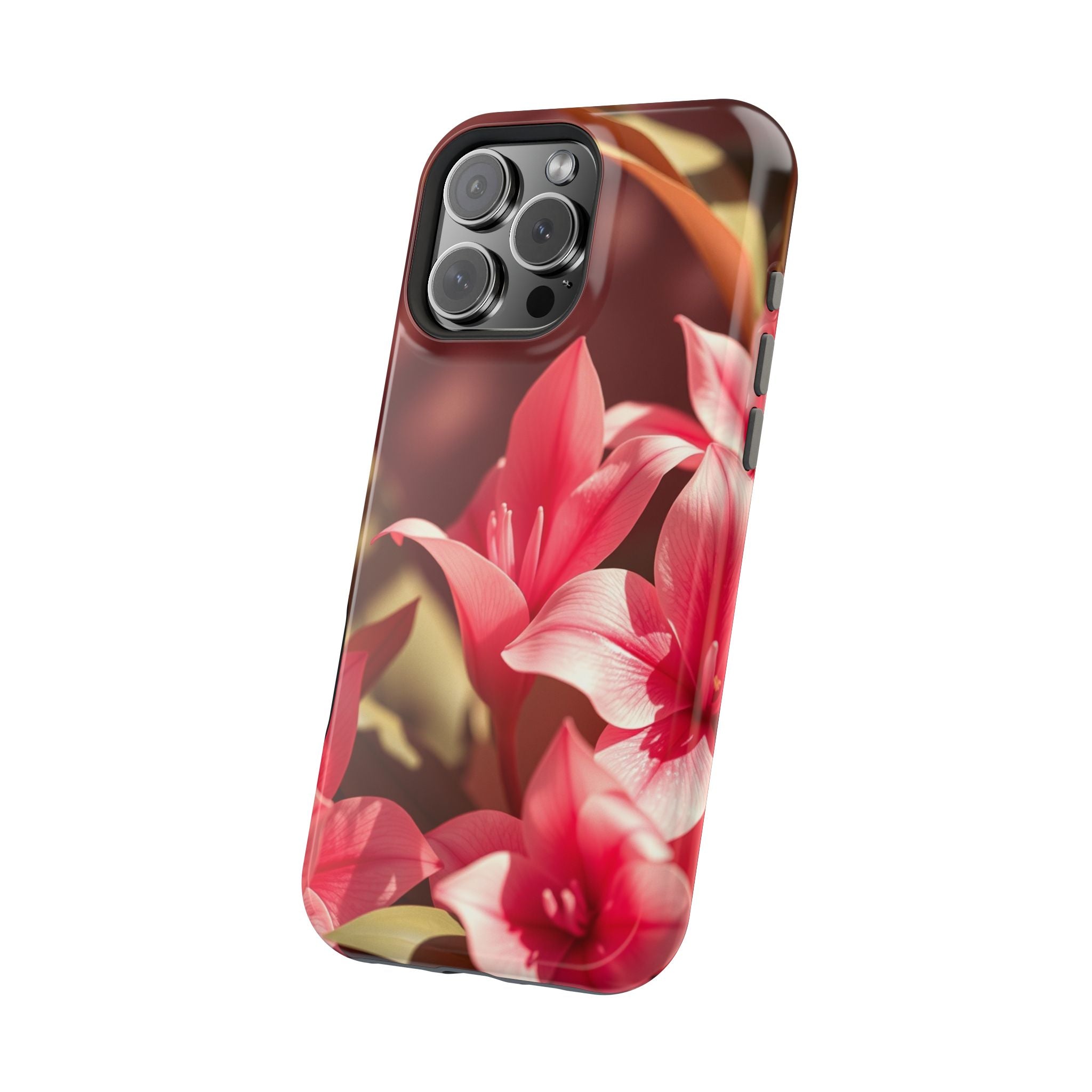 iPhone Radiant Jungle Floral Design Slim Everyday Designer Case · iPhone Case