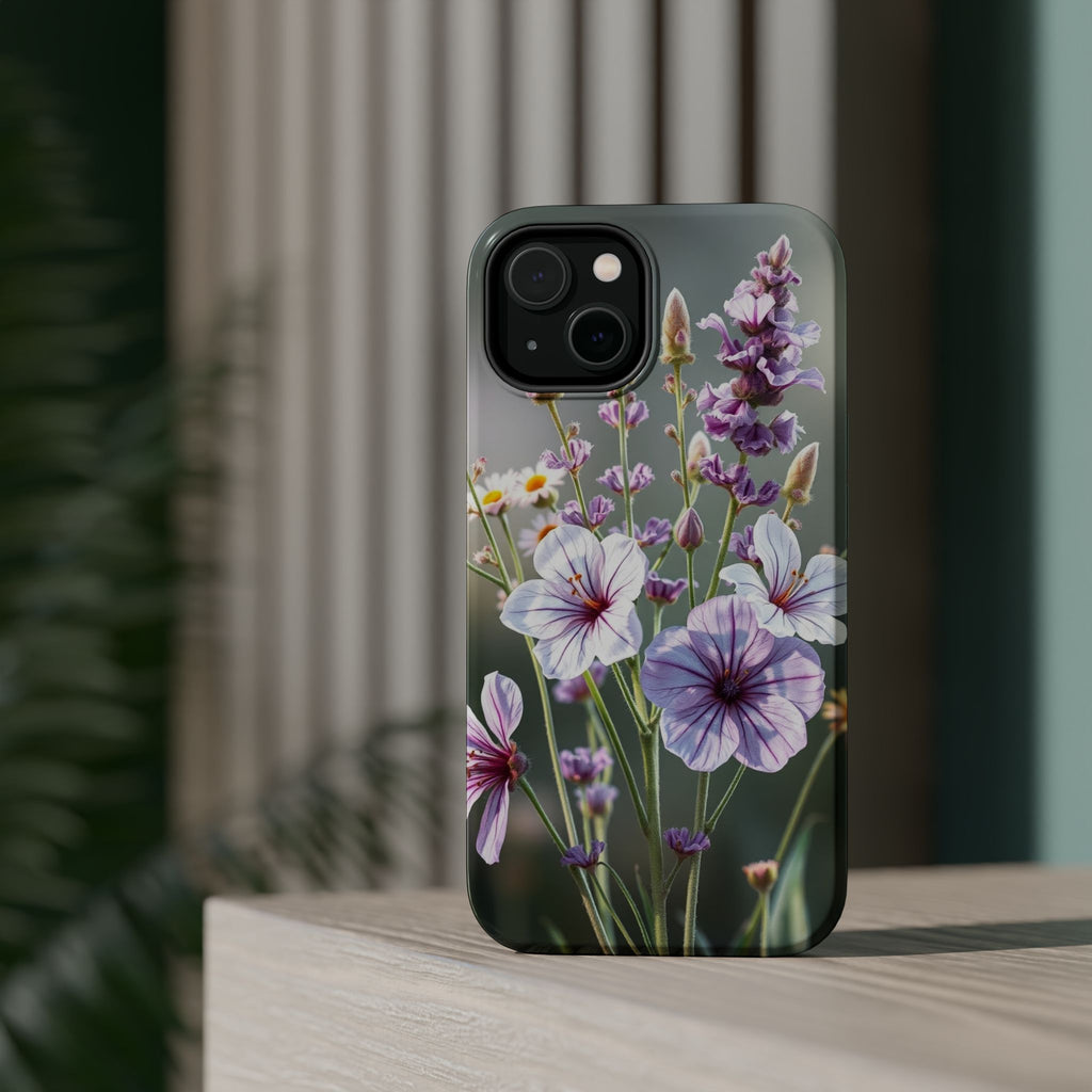iPhone Wildflower Bunch Enchanted Art Slim Everyday Designer Case · iPhone Case