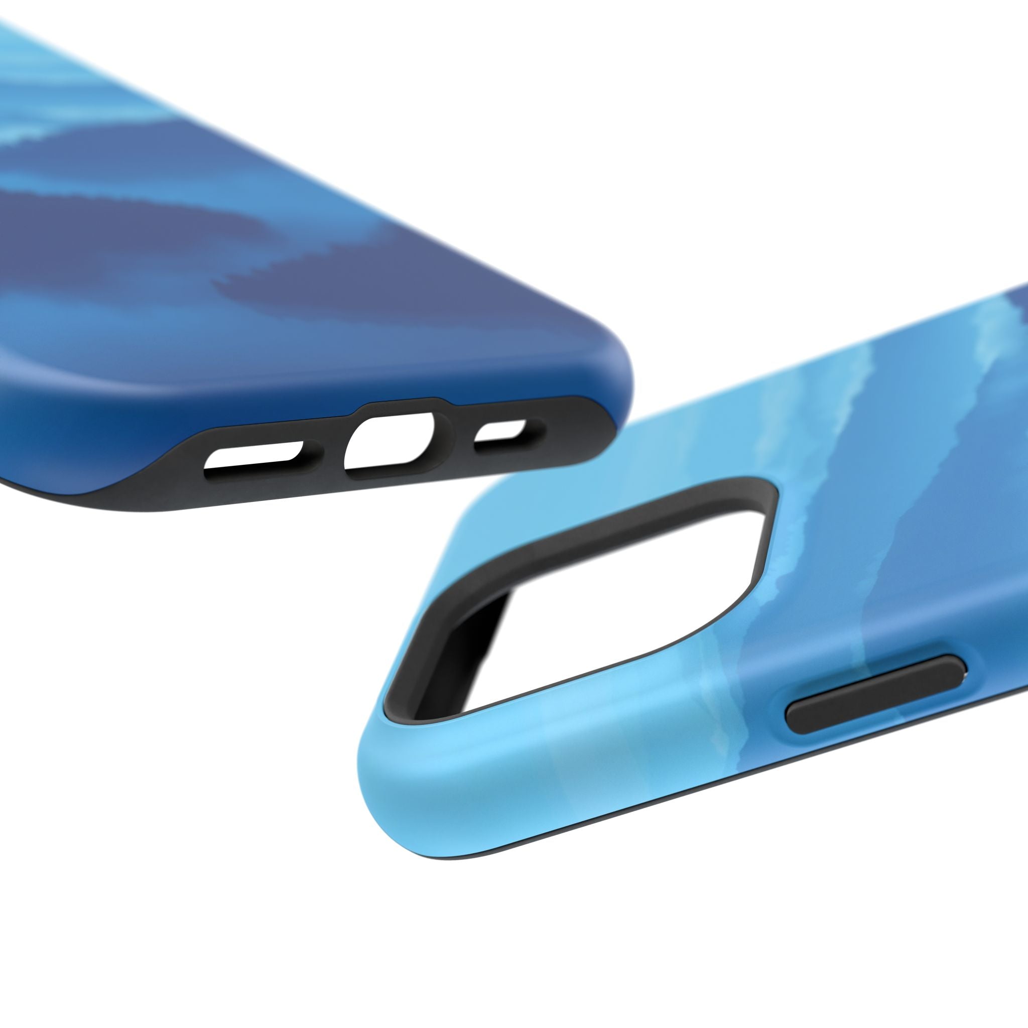 iPhone Fog Rolling Over Hills Pixel Art -Bit Slim iPhone Everyday · iPhone Case