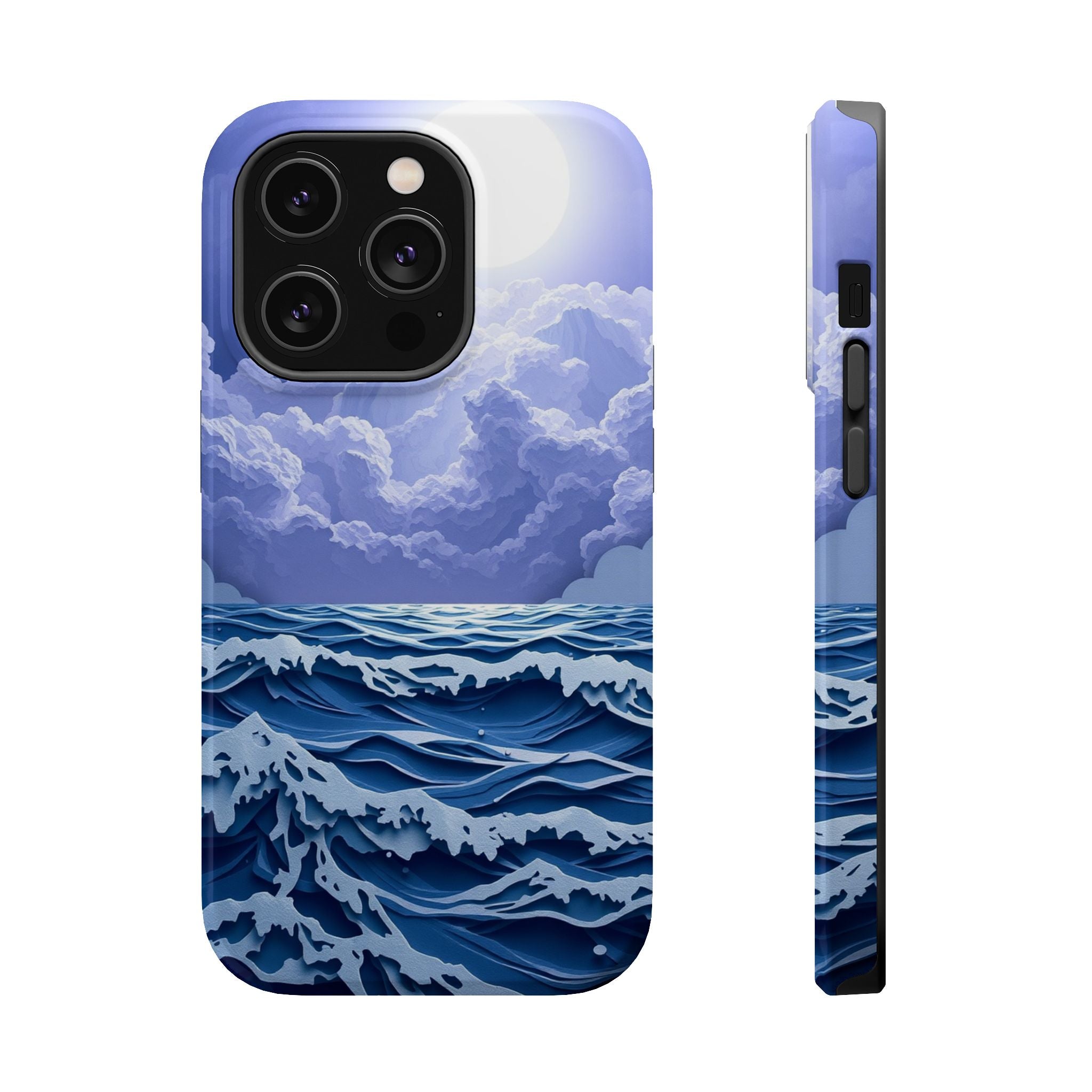 iPhone Storm at Sea Enchanted Art Bold Modern Everyday Snap Case · iPhone Case