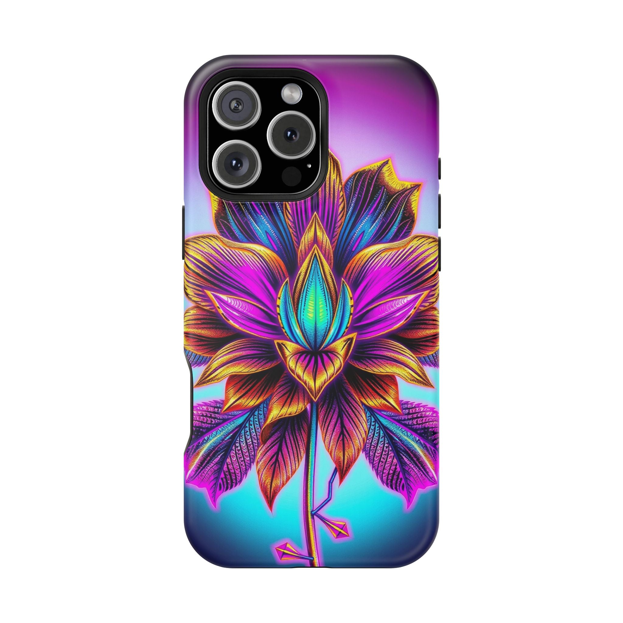 iPhone Floral Gold Foil Mystic Art Bold Modern Everyday Snap Case · iPhone Case