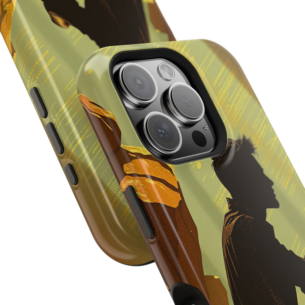 iPhone Mustard And Rust Overthinking Again Slim Everyday Designer Case · iPhone