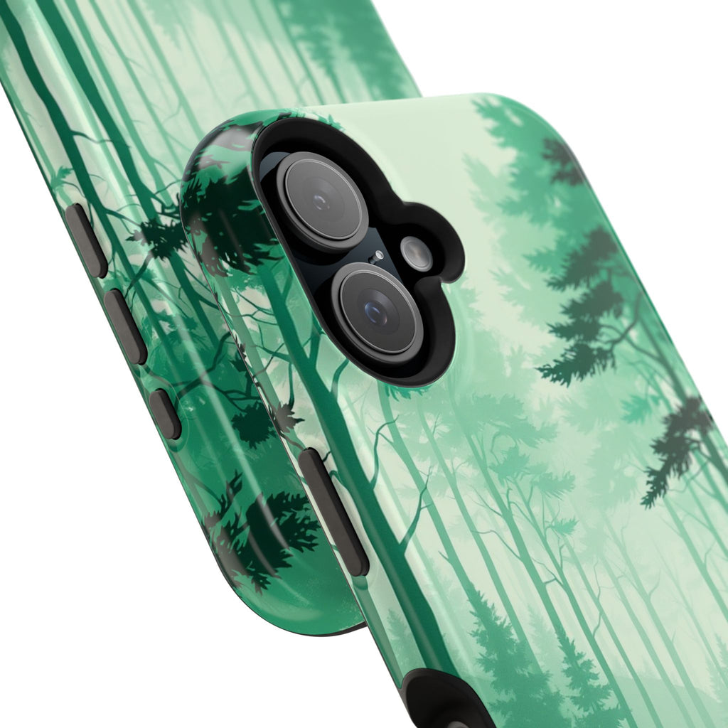iPhone Earthy Misty Forest Path Design Slim Everyday Designer Case · iPhone Case