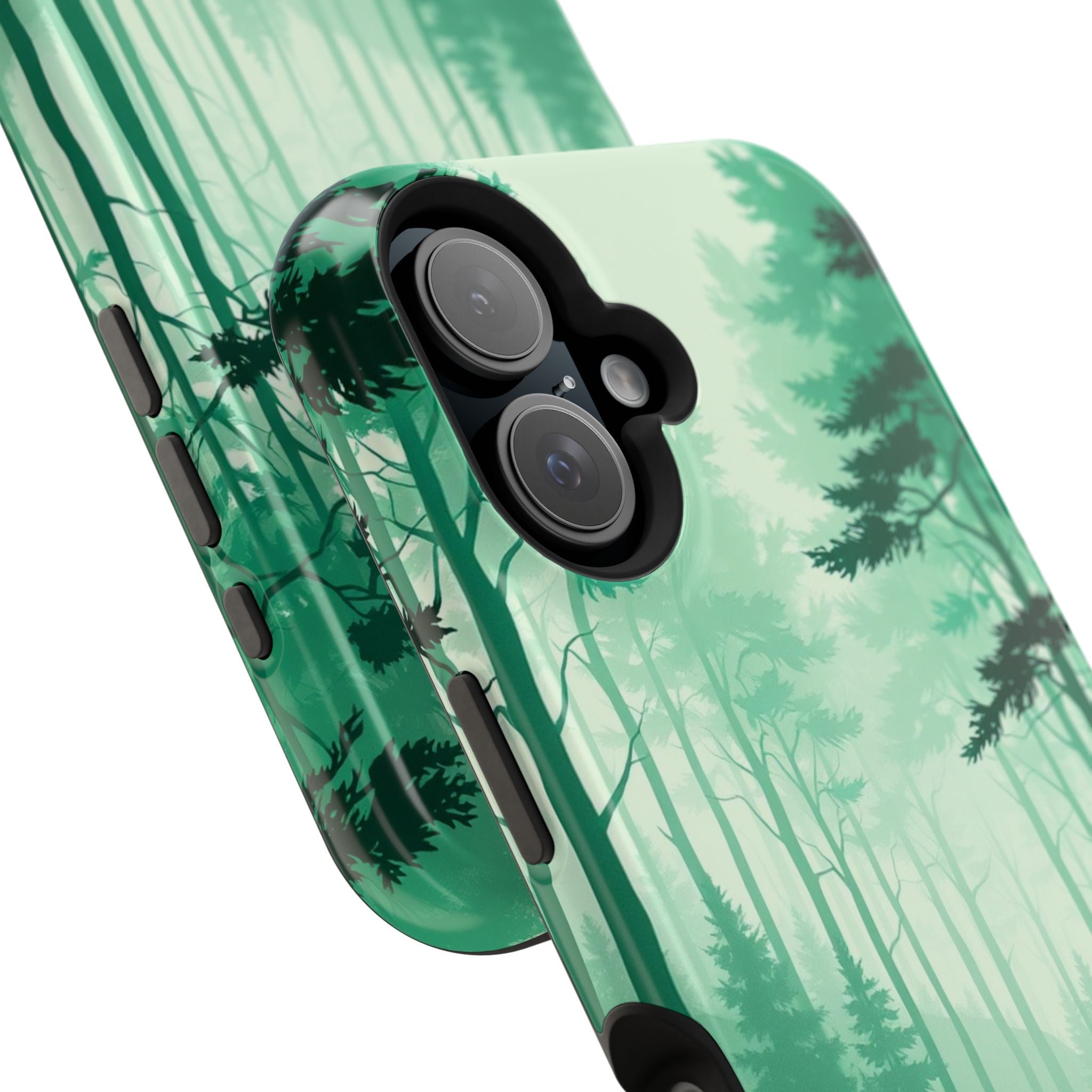 iPhone Earthy Misty Forest Path Design Slim Everyday Designer Case · iPhone Case